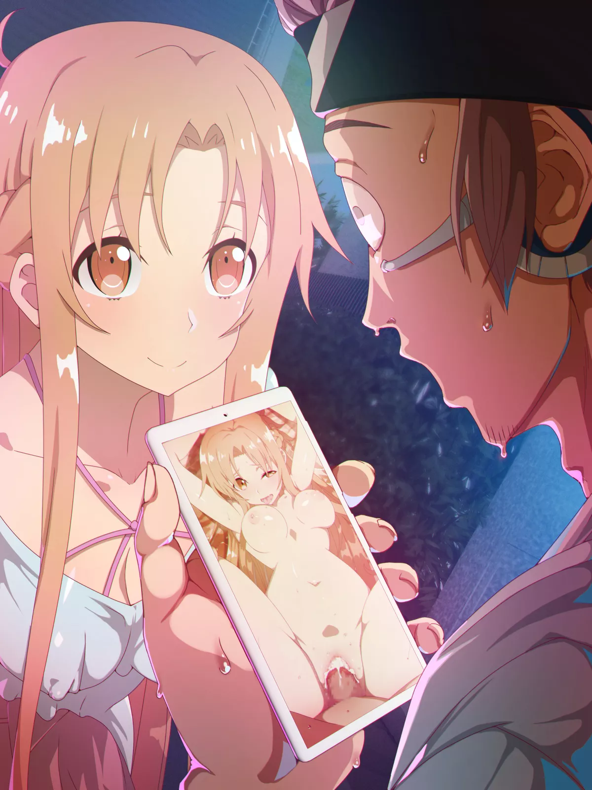 Asuna wants to show you a picture