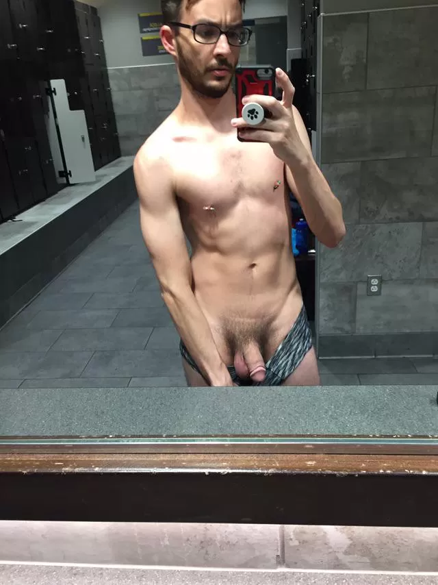 At the gym