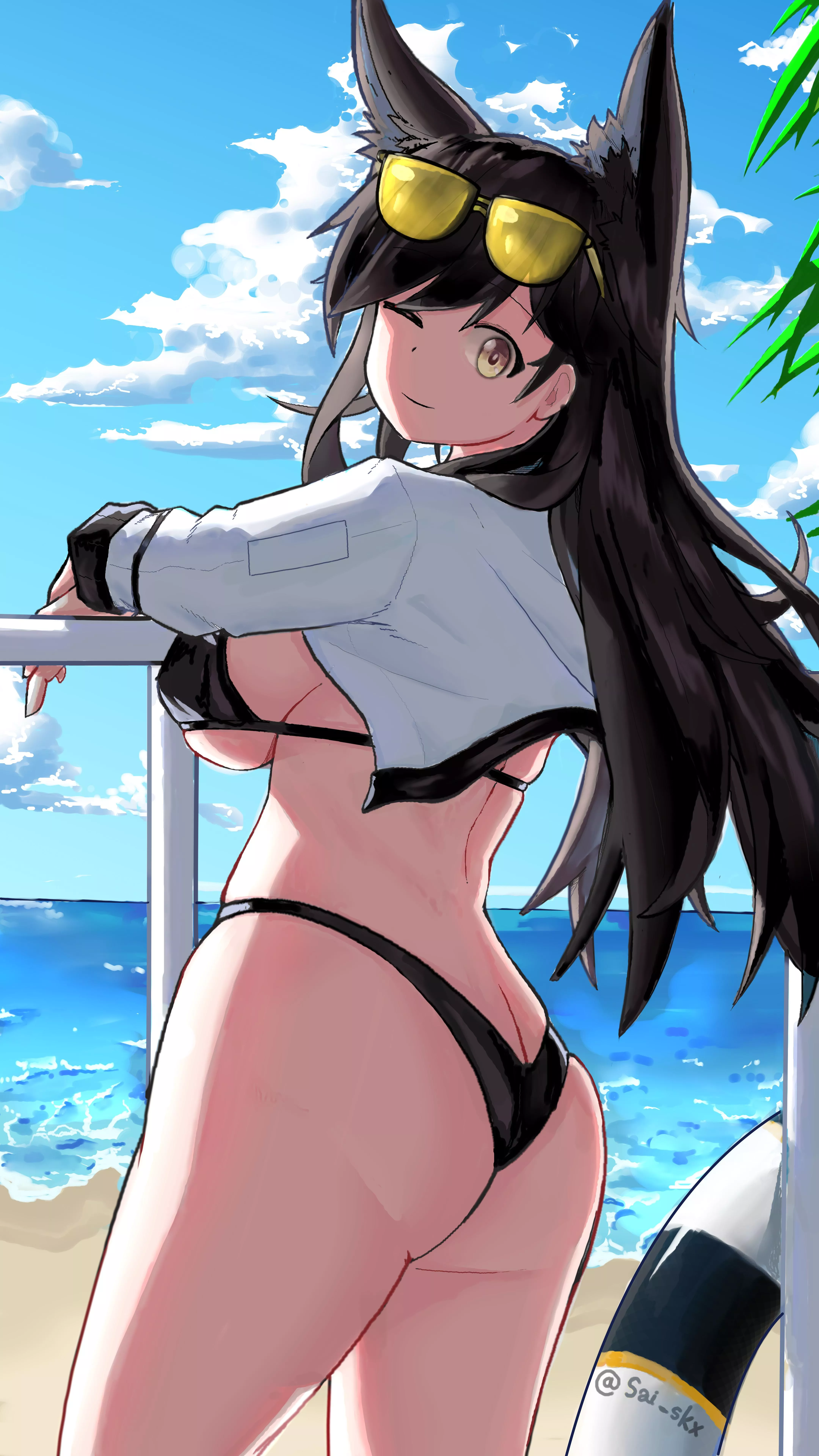 Atago Nee at the Beach