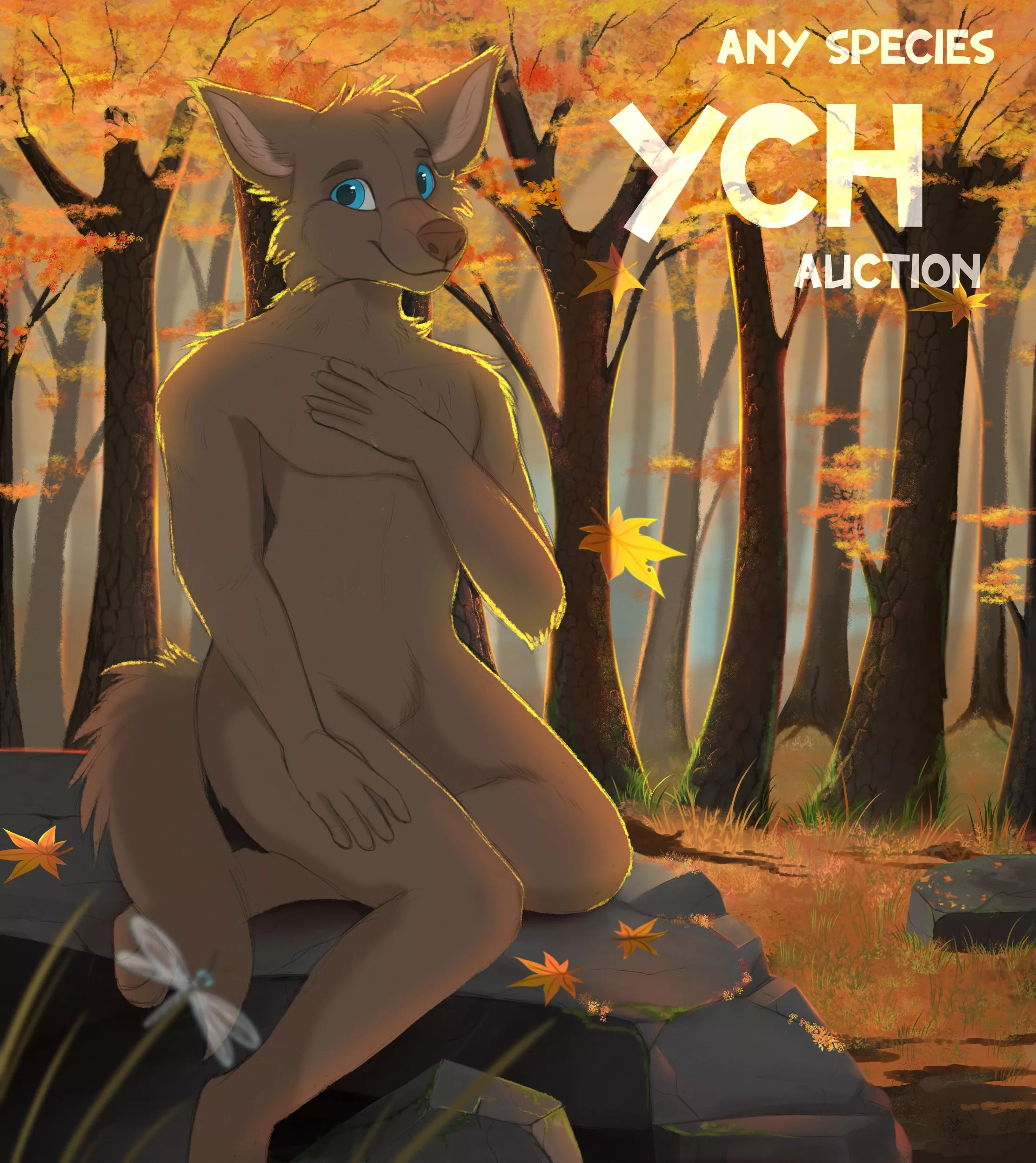 Autumn YCH auction! ðŸ Link in comments