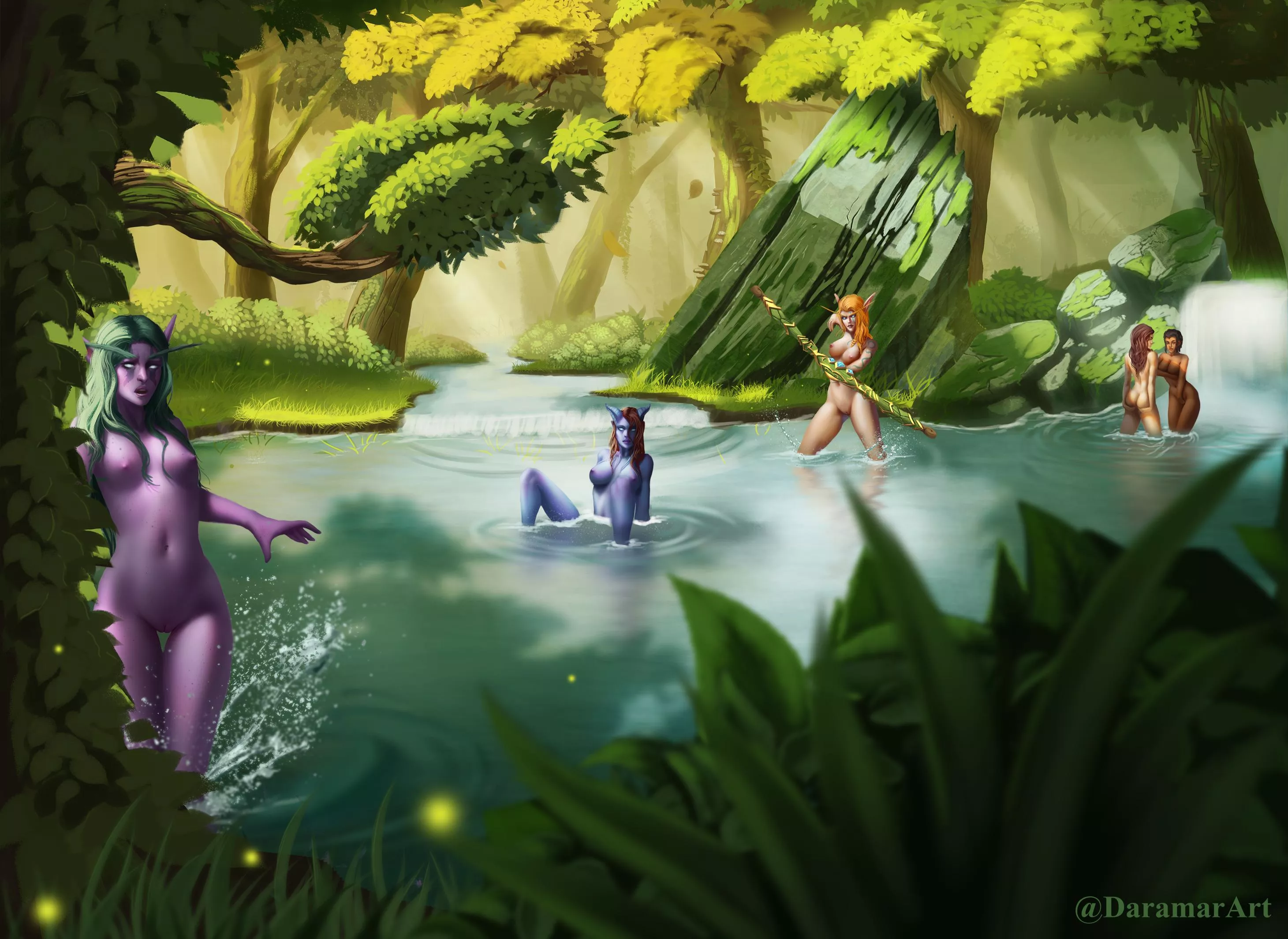 Azeroth Bathing Party!