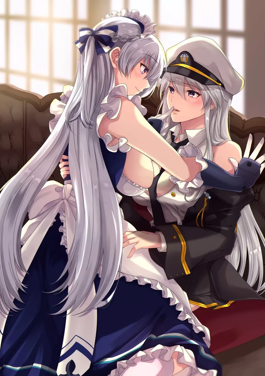 [Azur Lane] Belfast Wants Enterprise to Keep This Secret