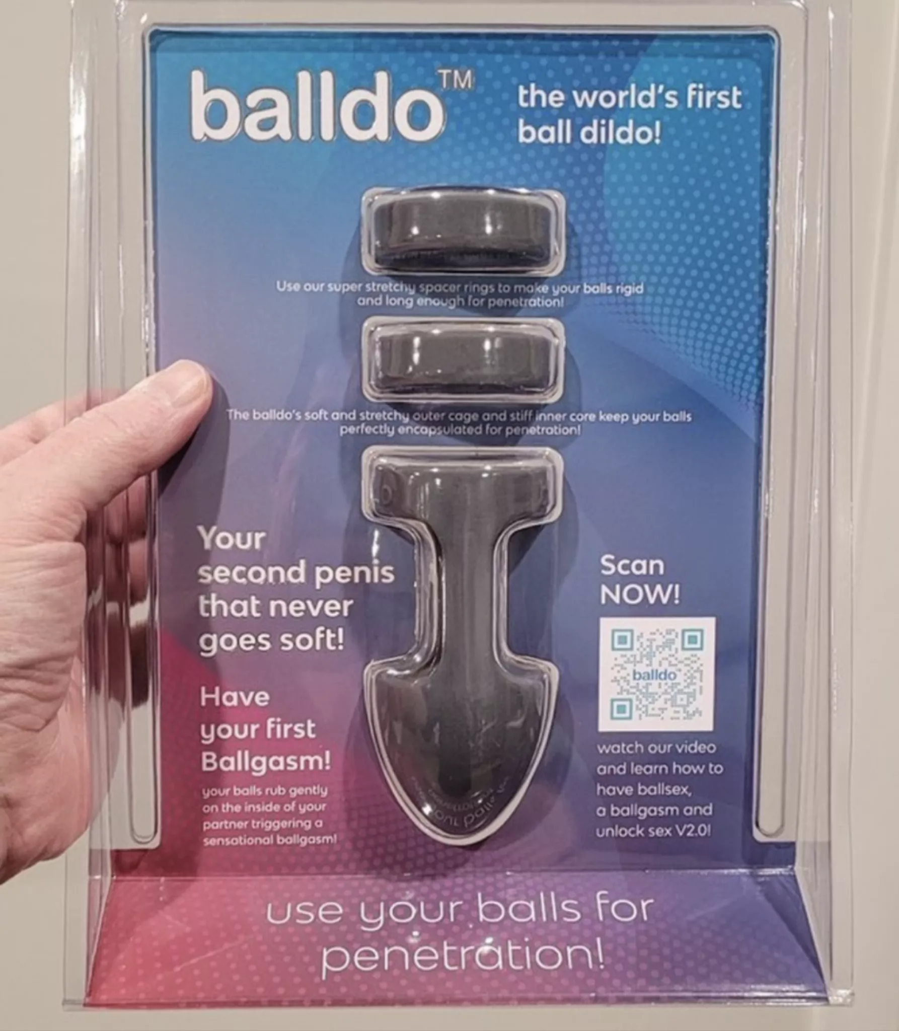 balls + dildo = balldo