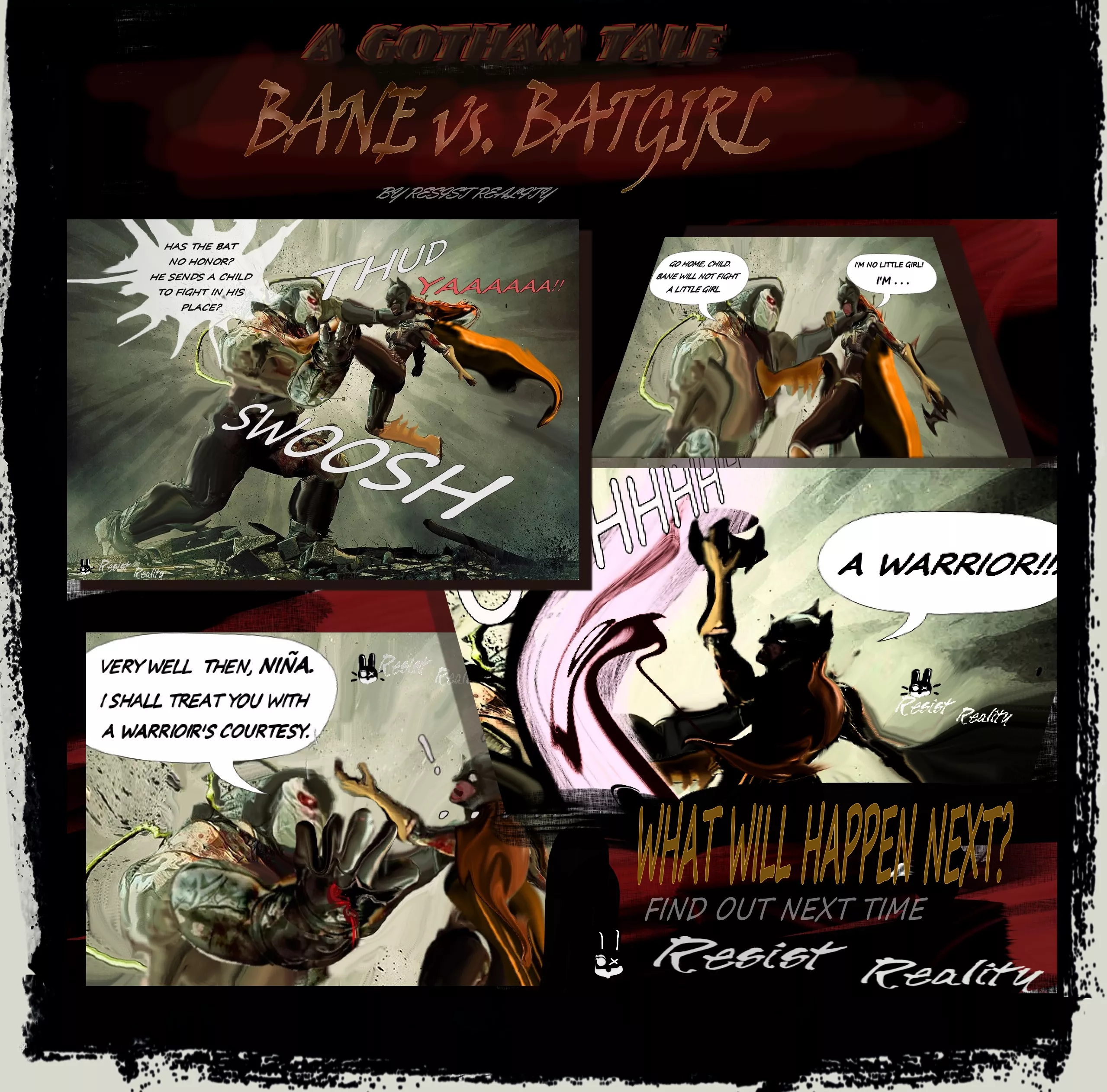 BANE vs. BATGIRL - A GOTHAM TALE