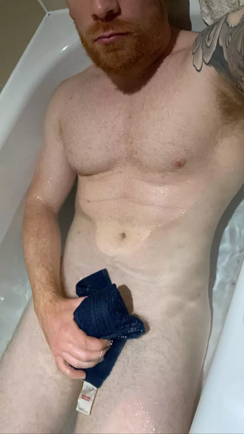 Bath time always makes me horny…want to see