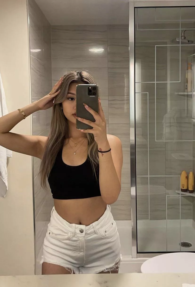 Bathroom selfie