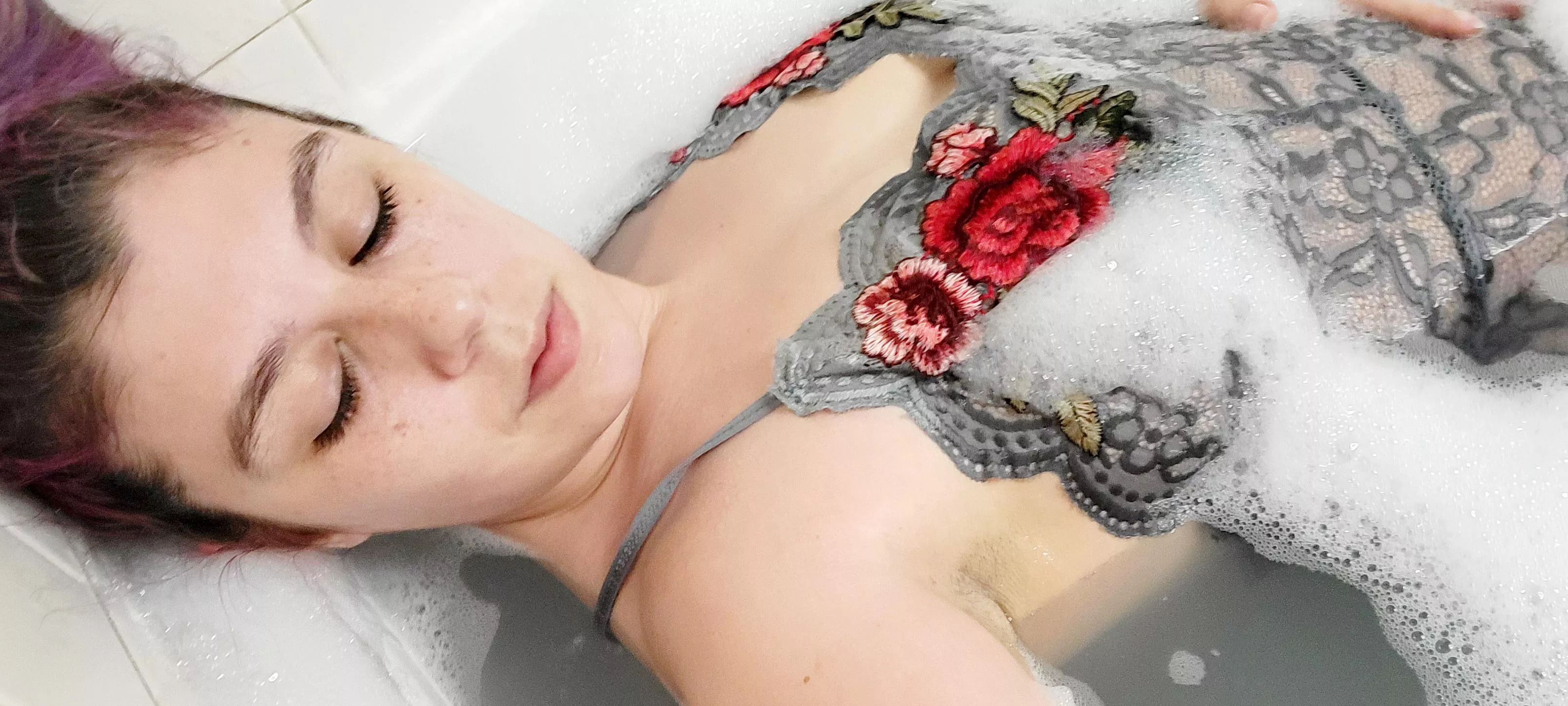 Baths and lingerie are definitely a great combo 33 bi [f]