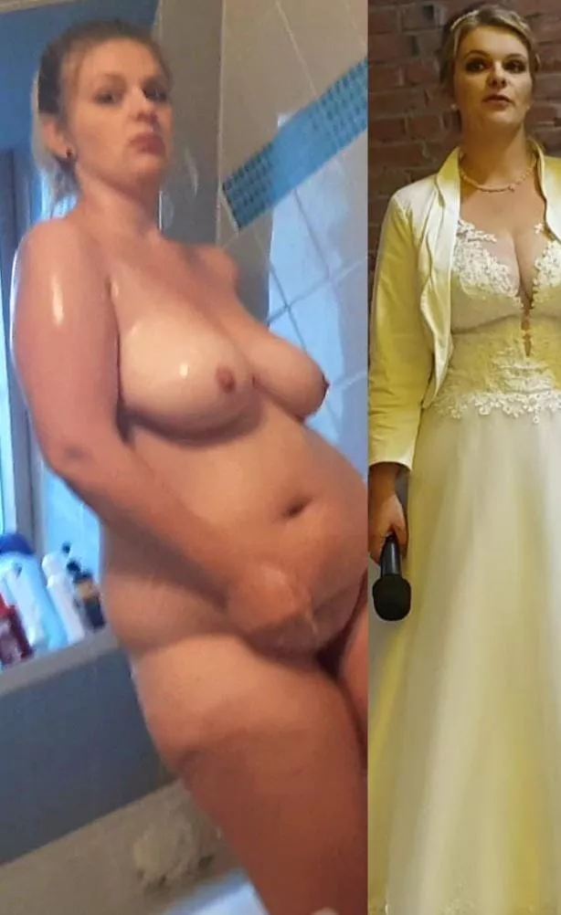 BBW Bride 😉 which side do you like more?