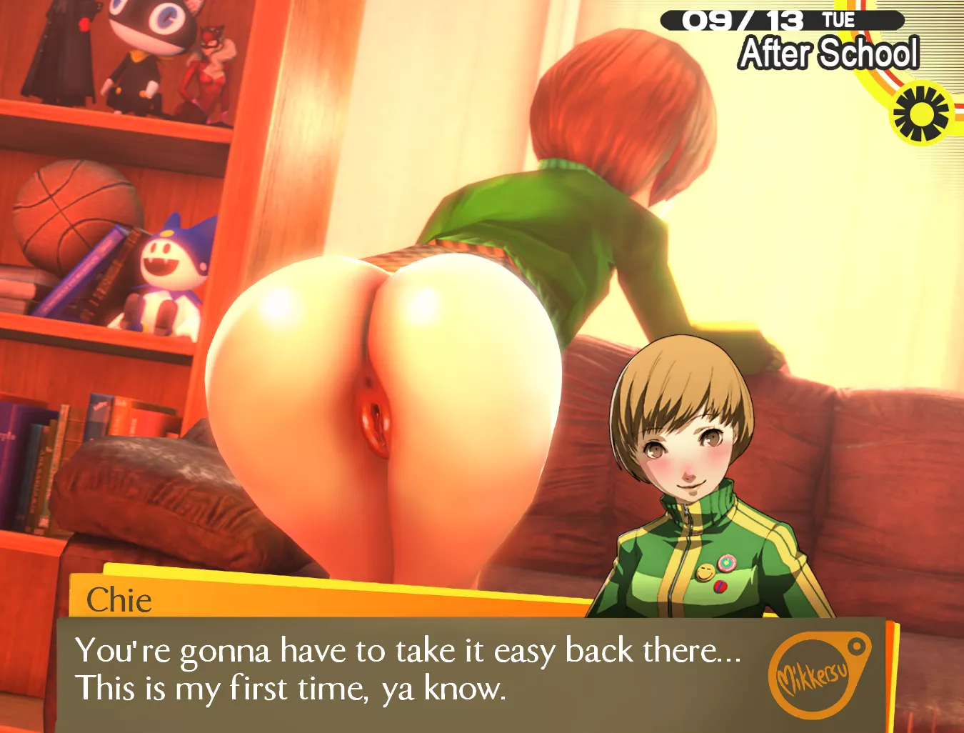 Be gentle with Chie