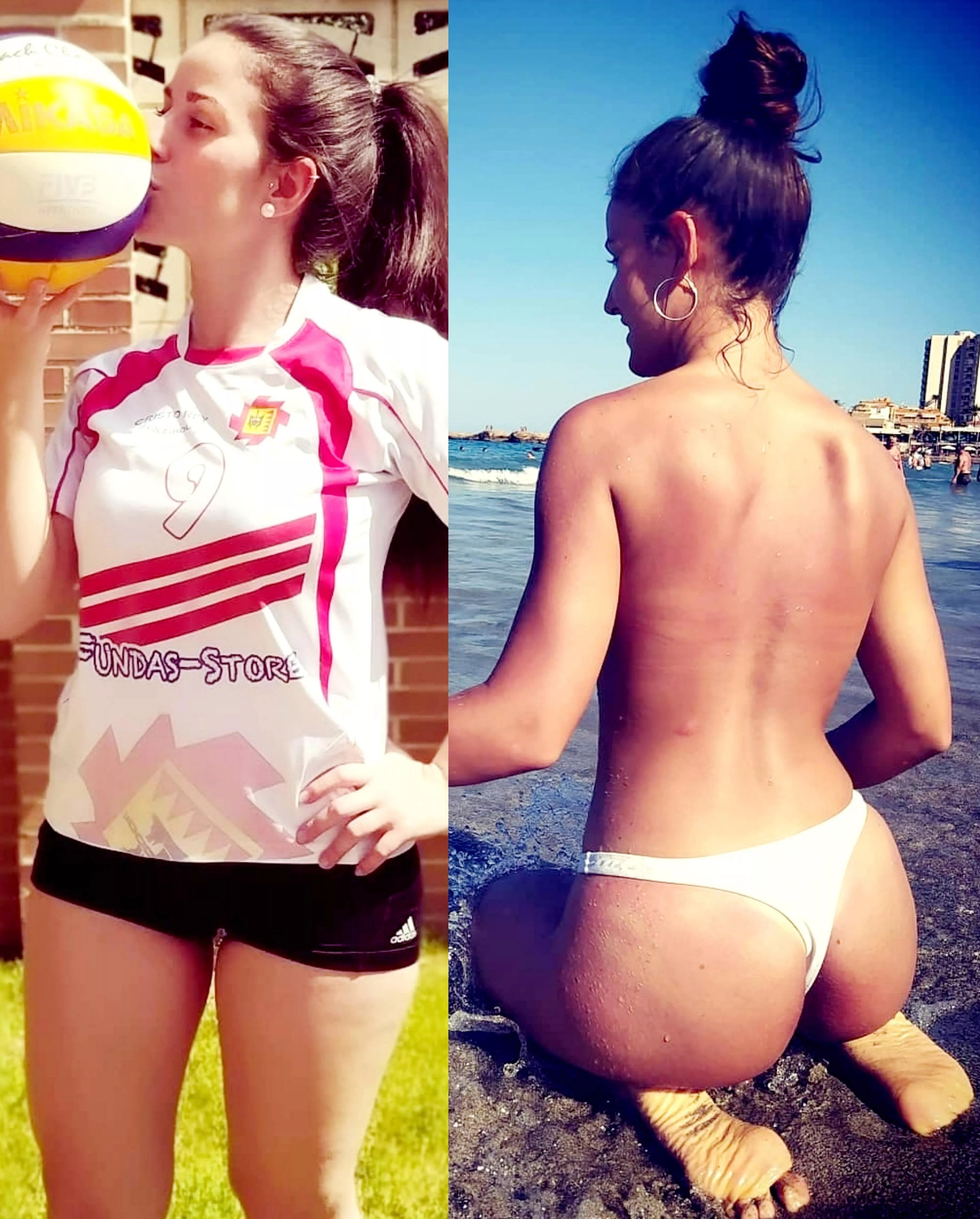 Bea Brady volley player from Spain