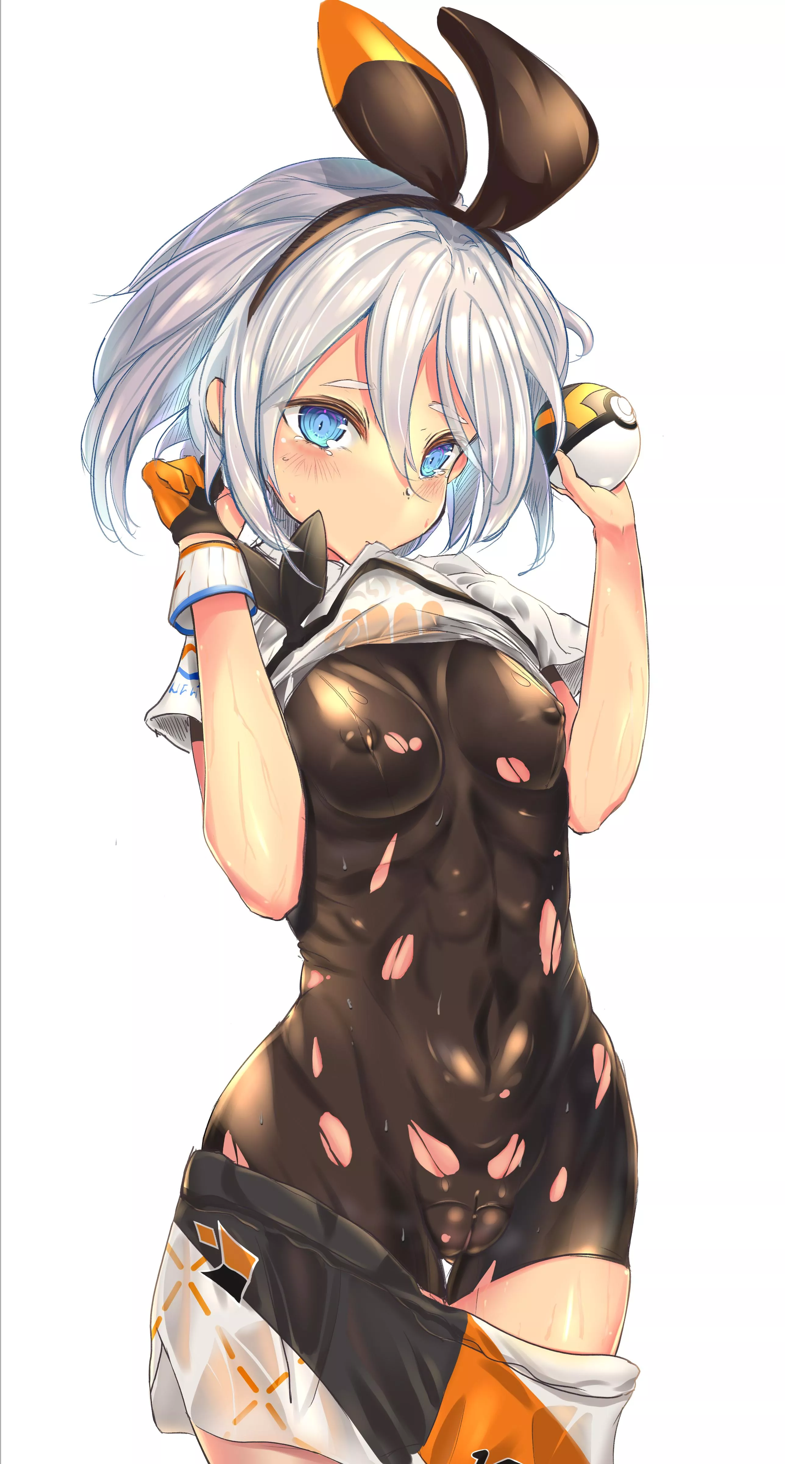 Bea Torn Bodysuit (Zhafitren) [Pokemon]