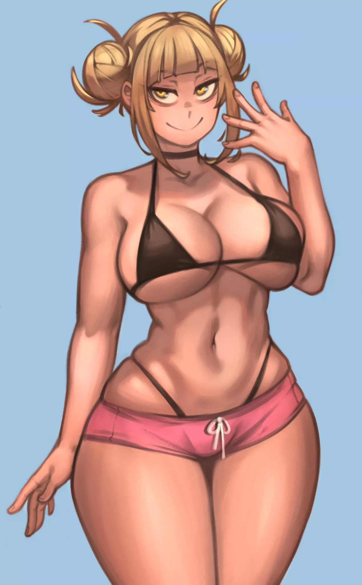 Beach Toga [lineart: Kelvin Hiu, coloring: Lentiyay]