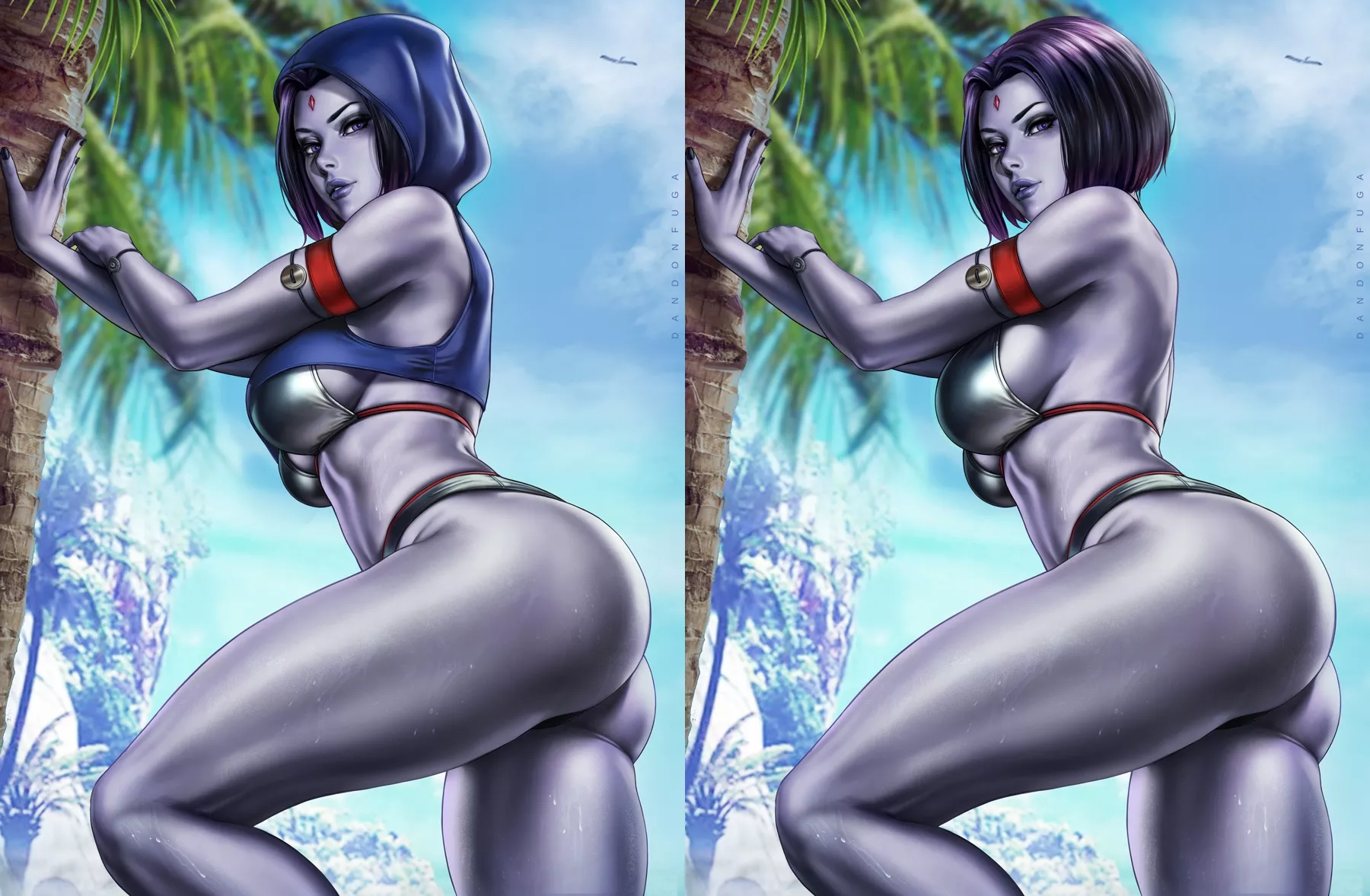 Beachqueen Raven (Dandonfuga) [DC Comics]