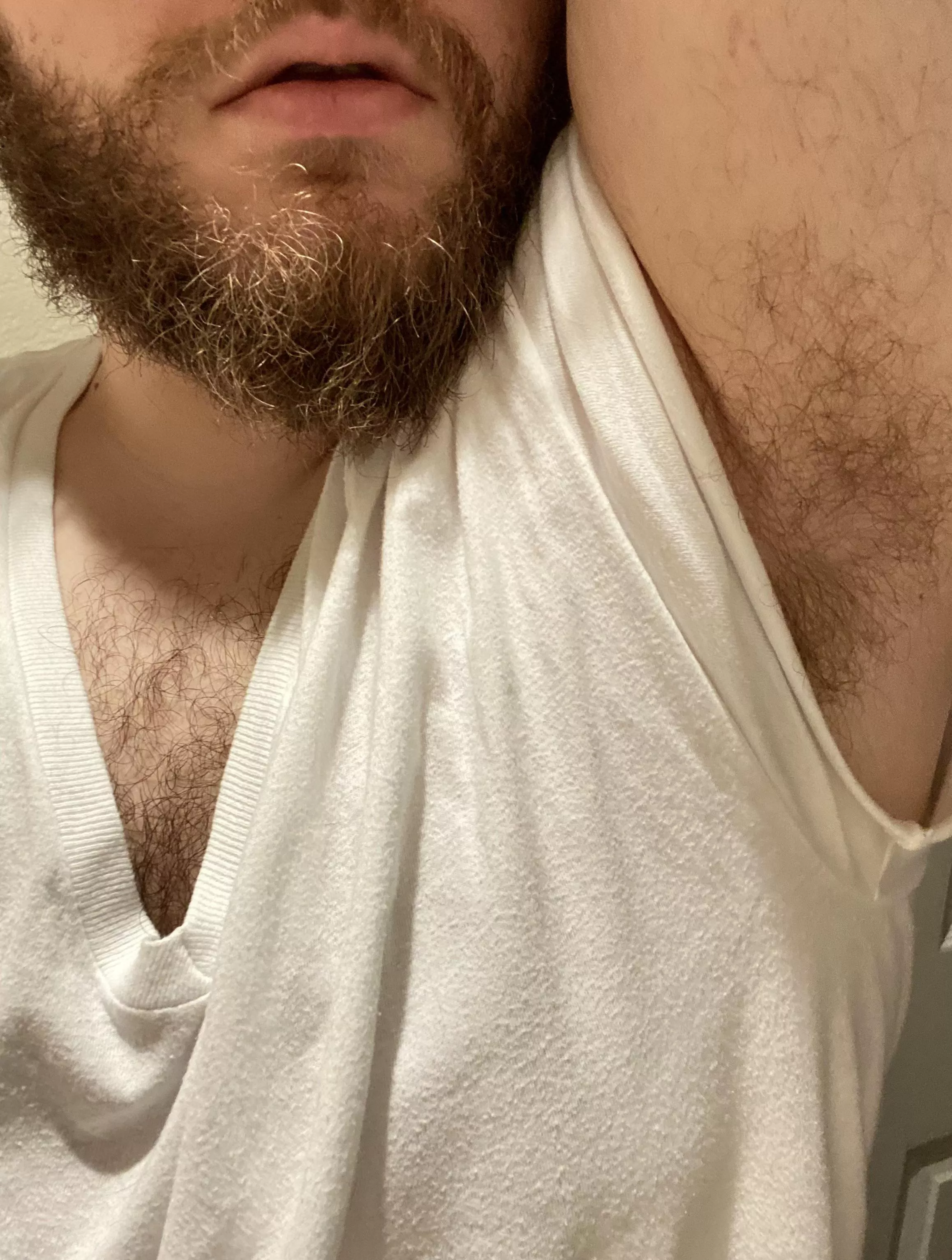 Beard, pit, and chest hair ðŸ˜‰