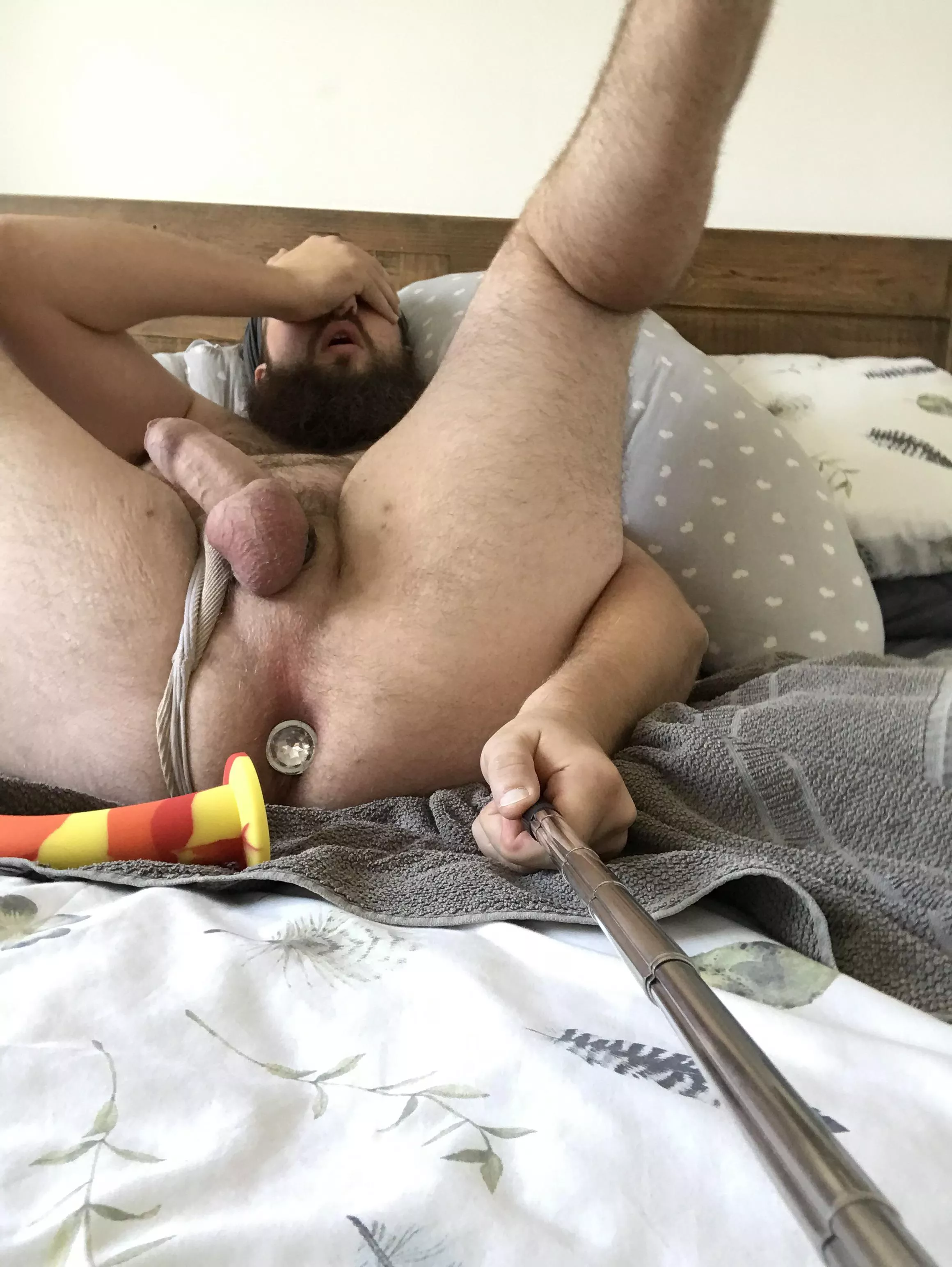 Bearded and plugged