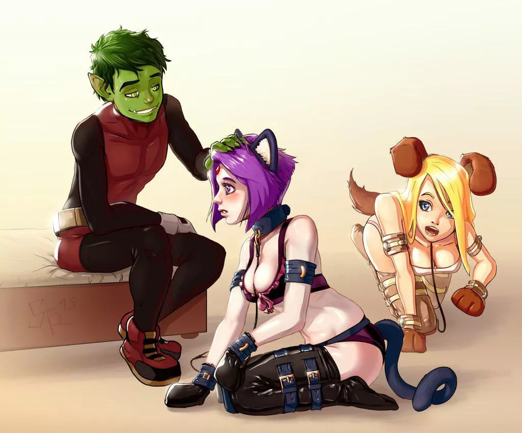 beast boy 2 turning femdom girl into good girl