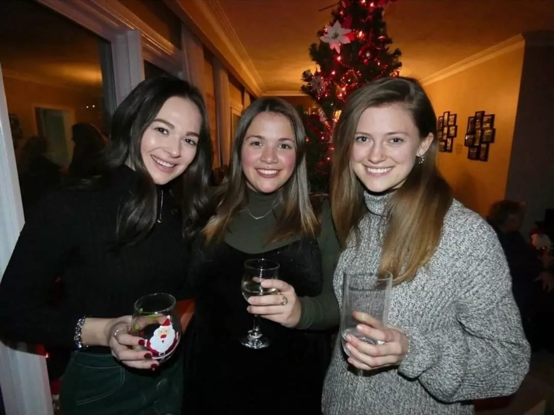 Beautiful Smiling Brunettes