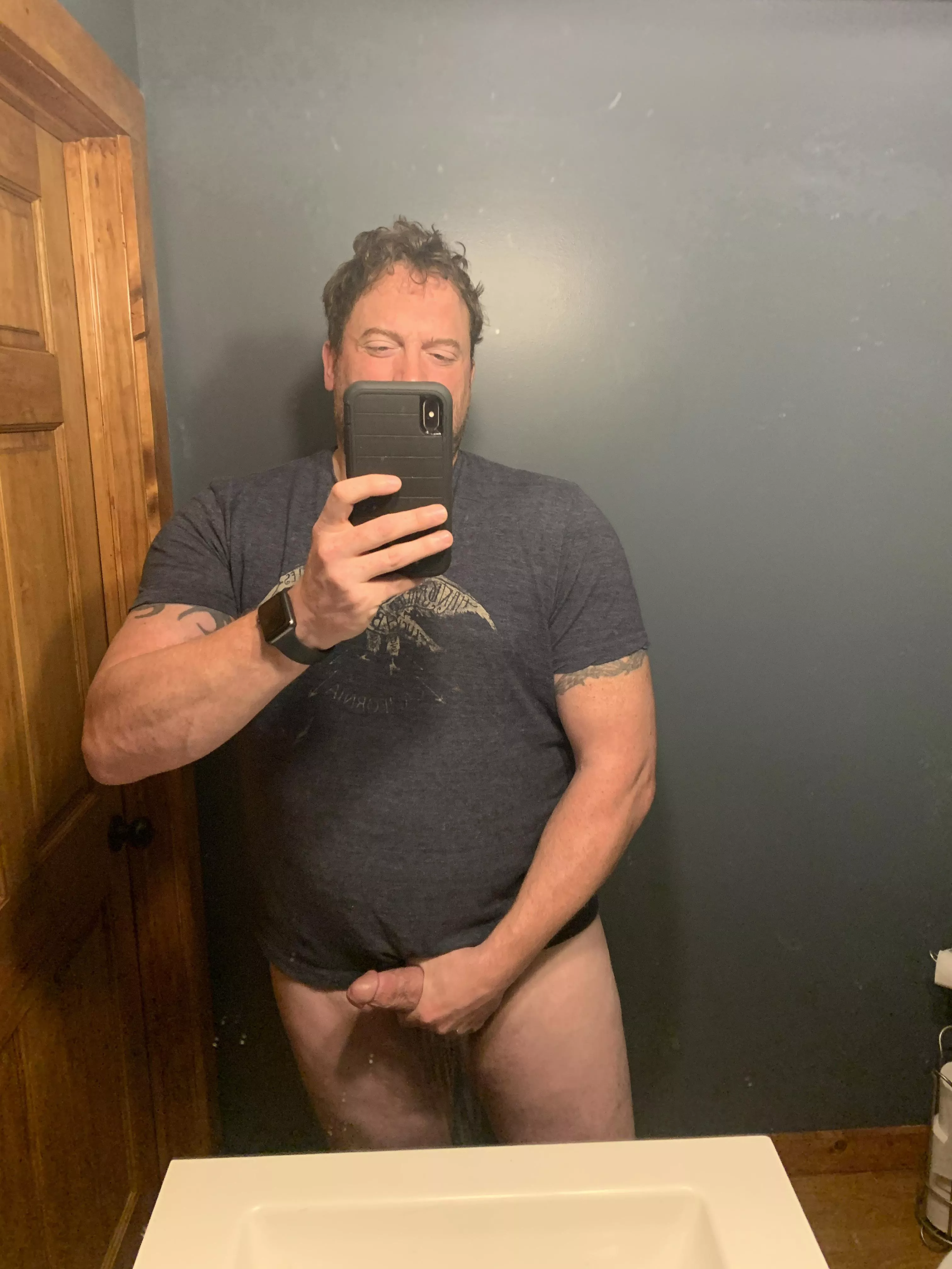 Bed head and a thick cock. Good morning!