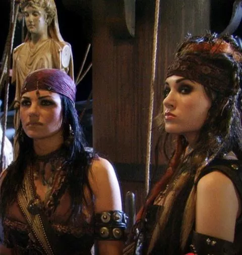 Belladonna and Sasha as sexy pirates.....