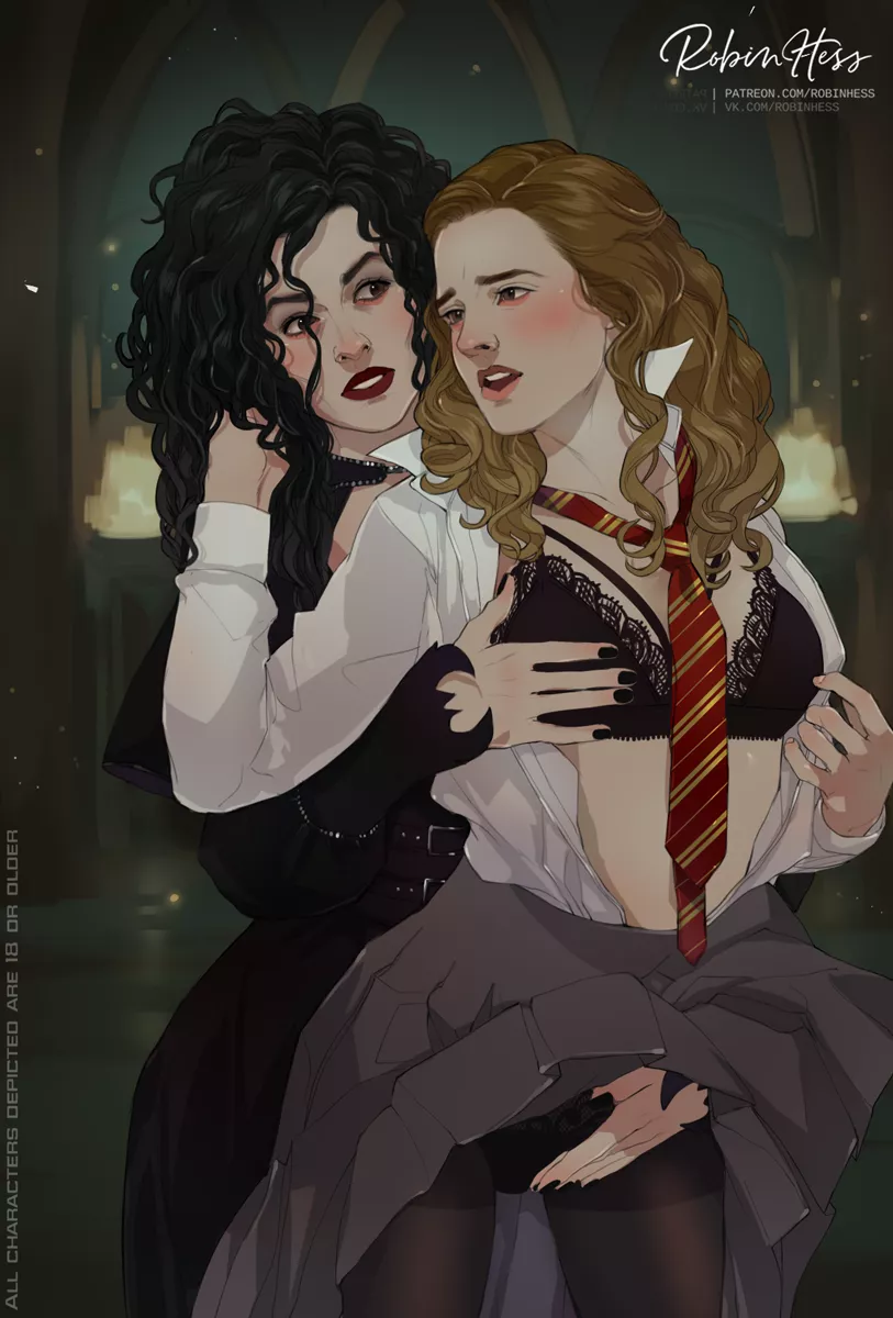 Bellatrix and Hermione