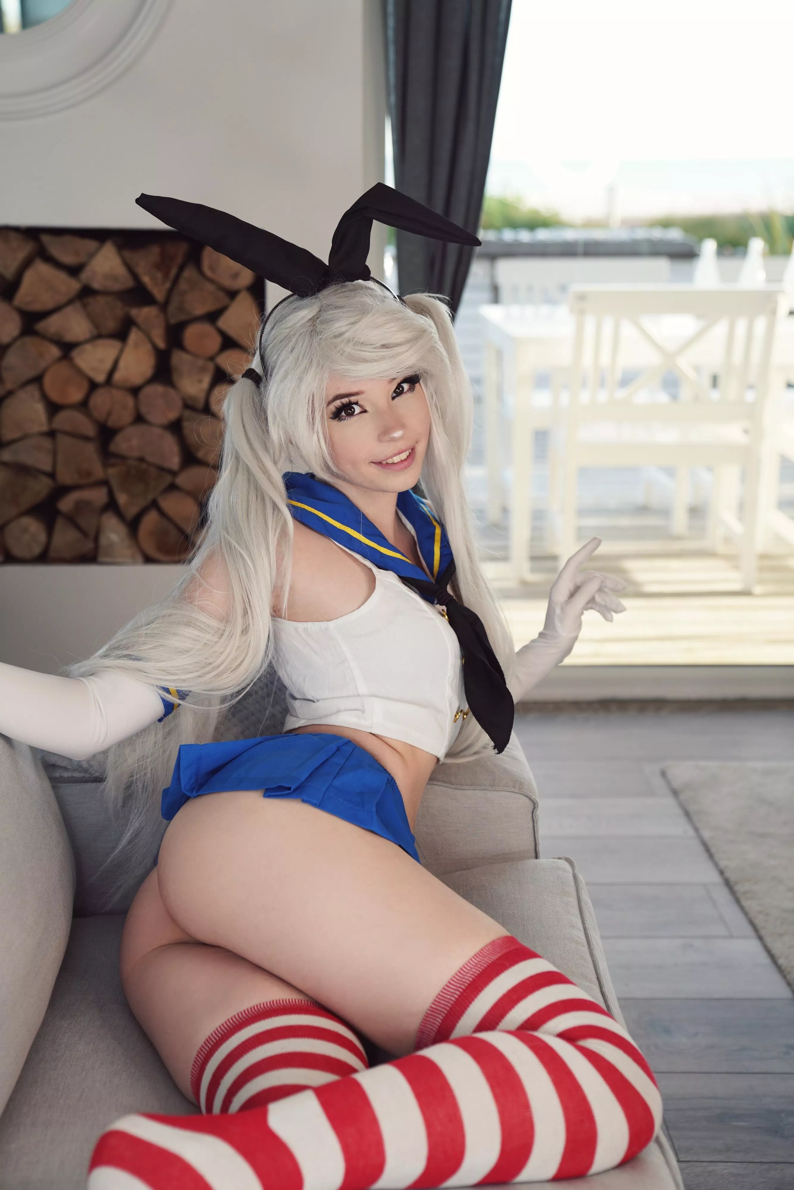 Belle Delphine Shimakaze cosplay