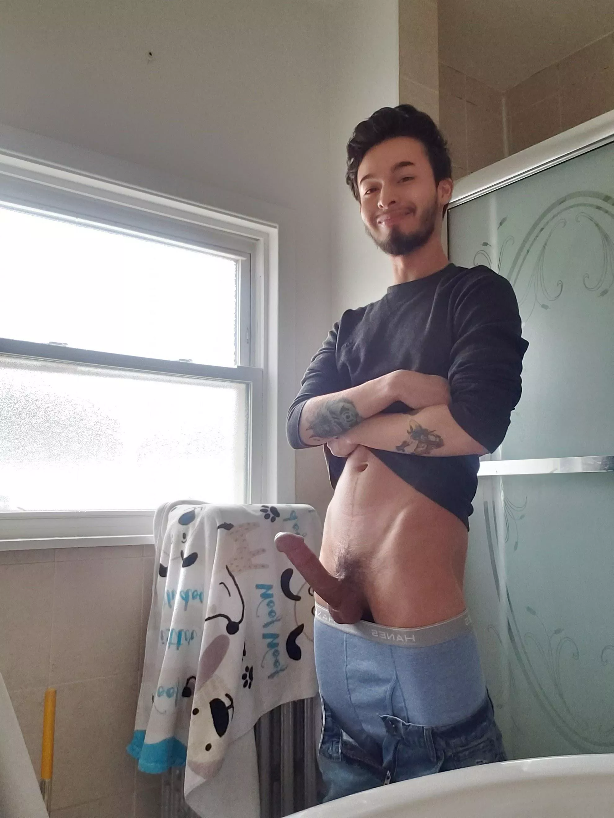 Bend over so I can cum in you