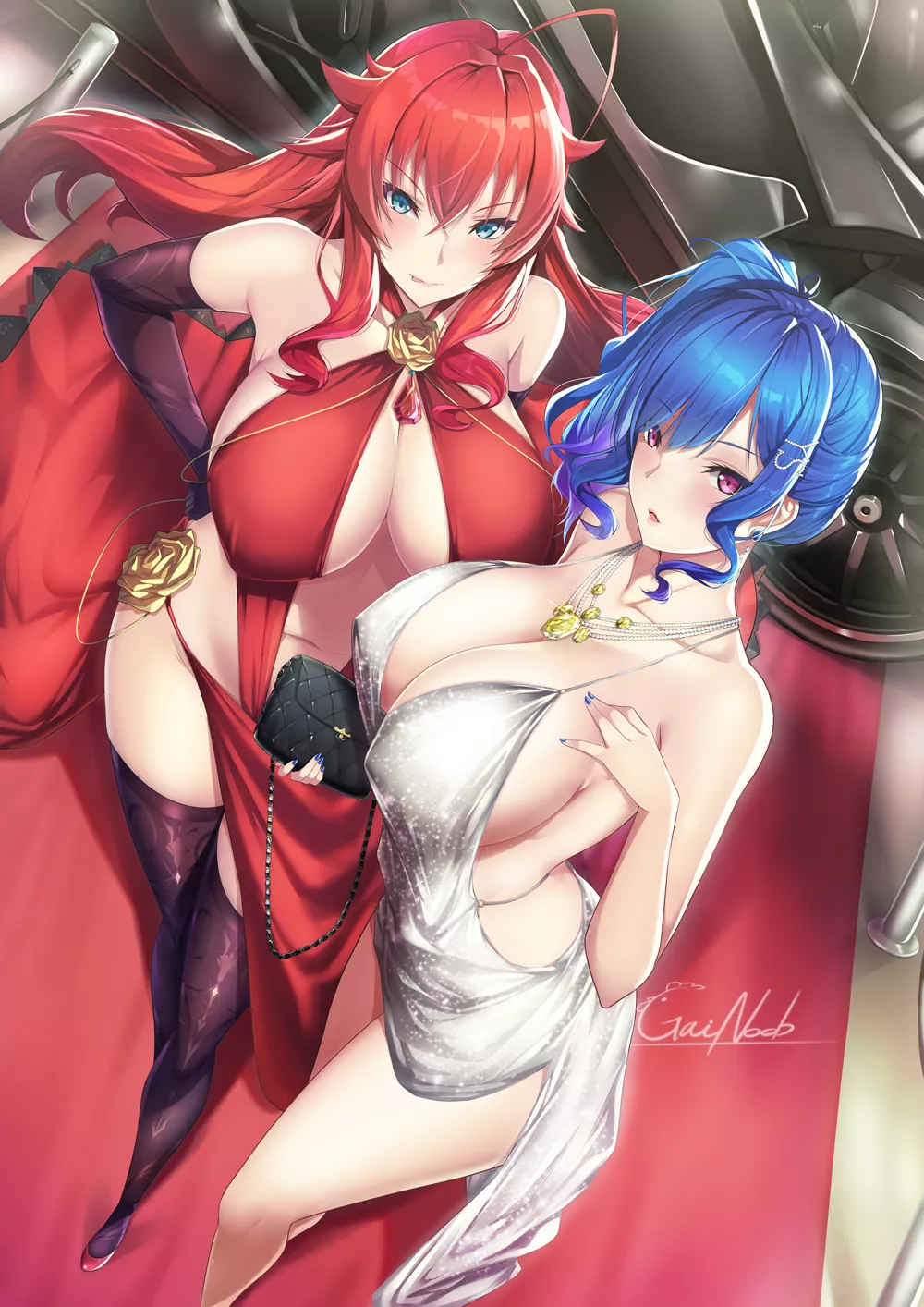 Best Crossover Ever (Rias Gremory & St. Louis, Azur Lane-High School DxD)