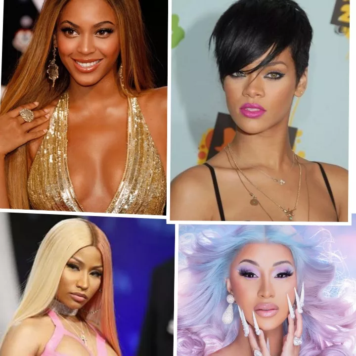 Bey & riri vs nicki & cardi