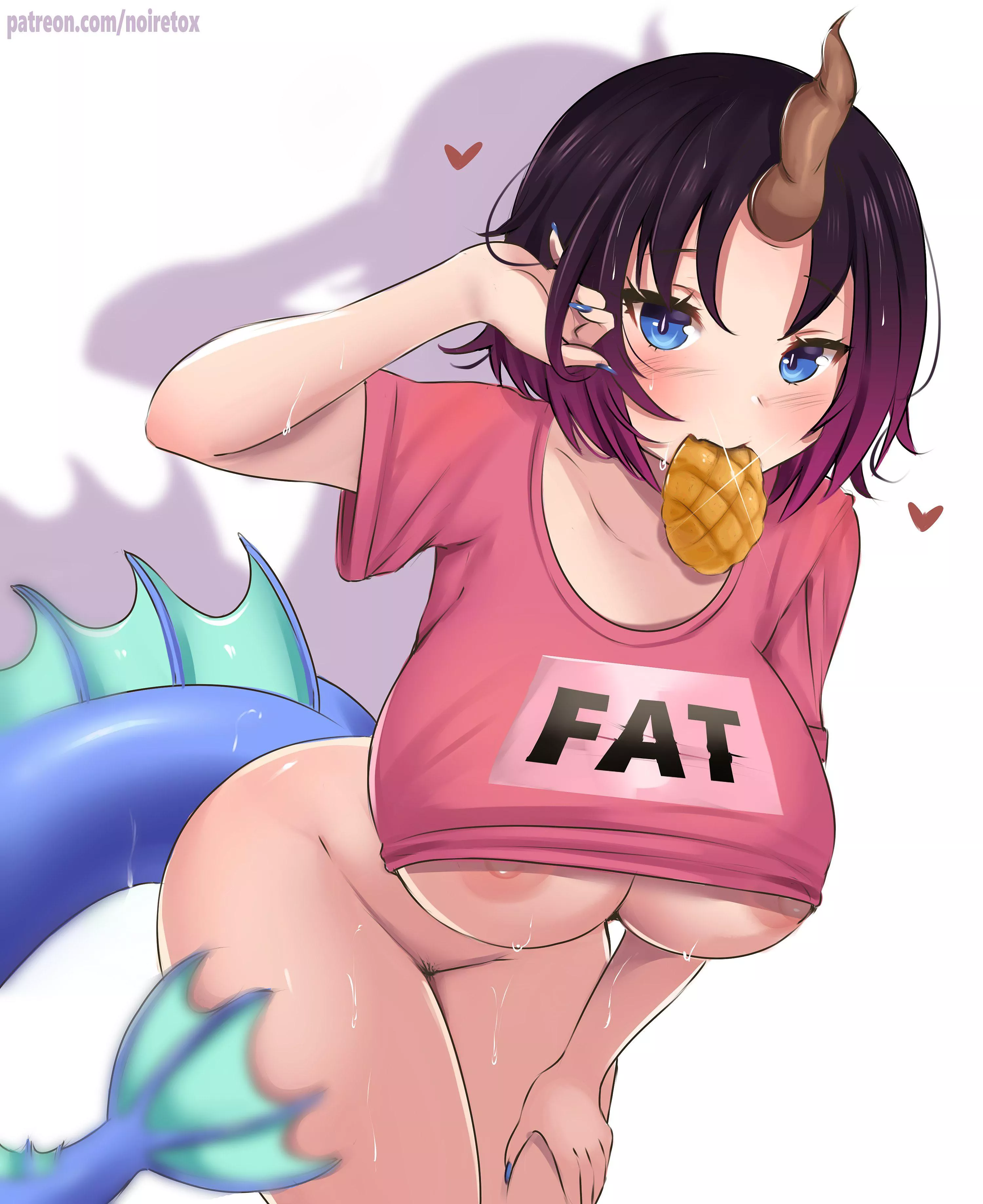 big tiddie Elma (Noiretox)[Miss Kobayashi’s Dragon Maid]