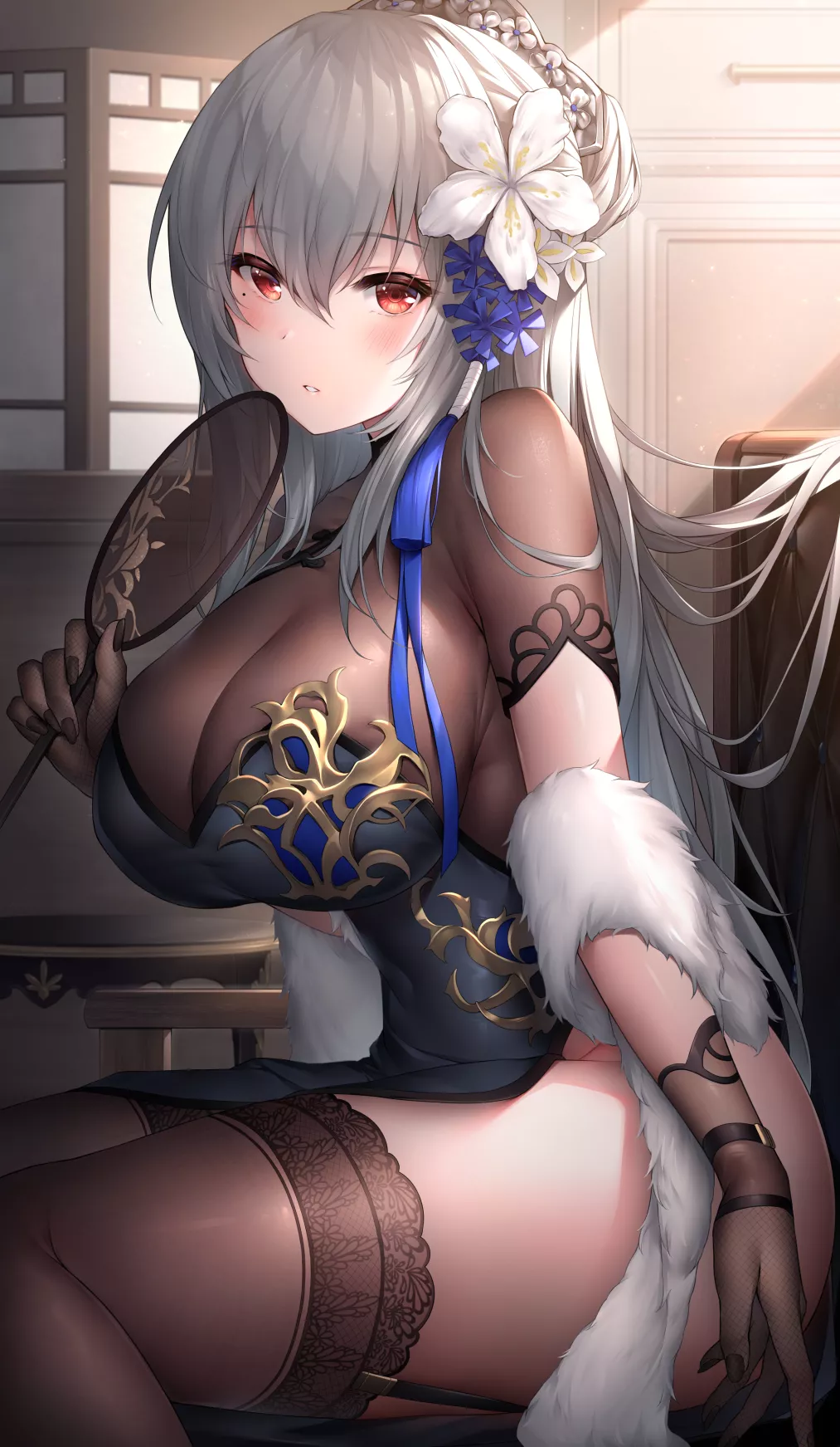 Big Titty French Girl (FFNF Saint Louis, Azur Lane, Iris Libre Faction)