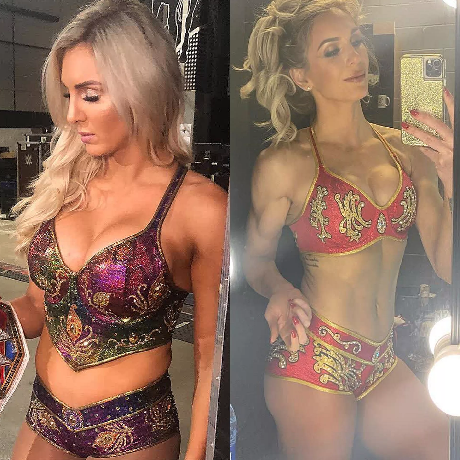 Big Titty vs. Small Titty Charlotte Flair | In gear