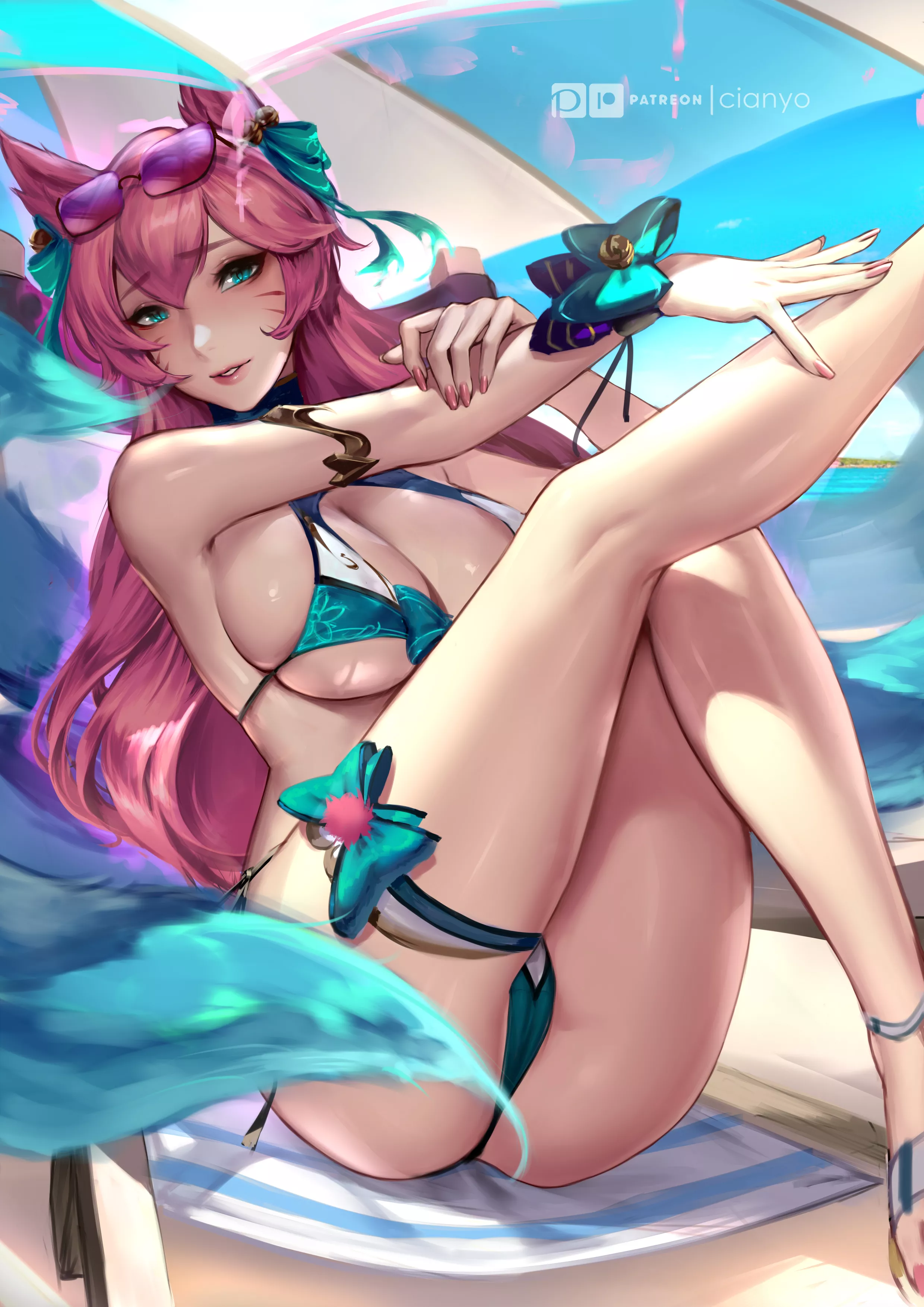 Bikini Ahri (Cian Yo)