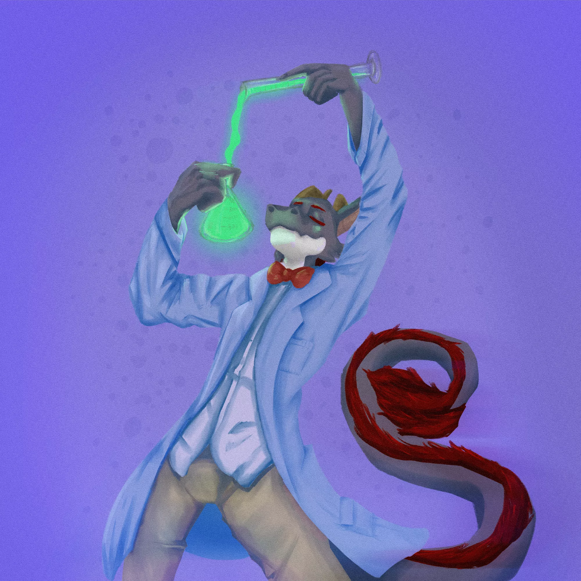 Bill the Sciencederg (Art by me, @DrSmek)