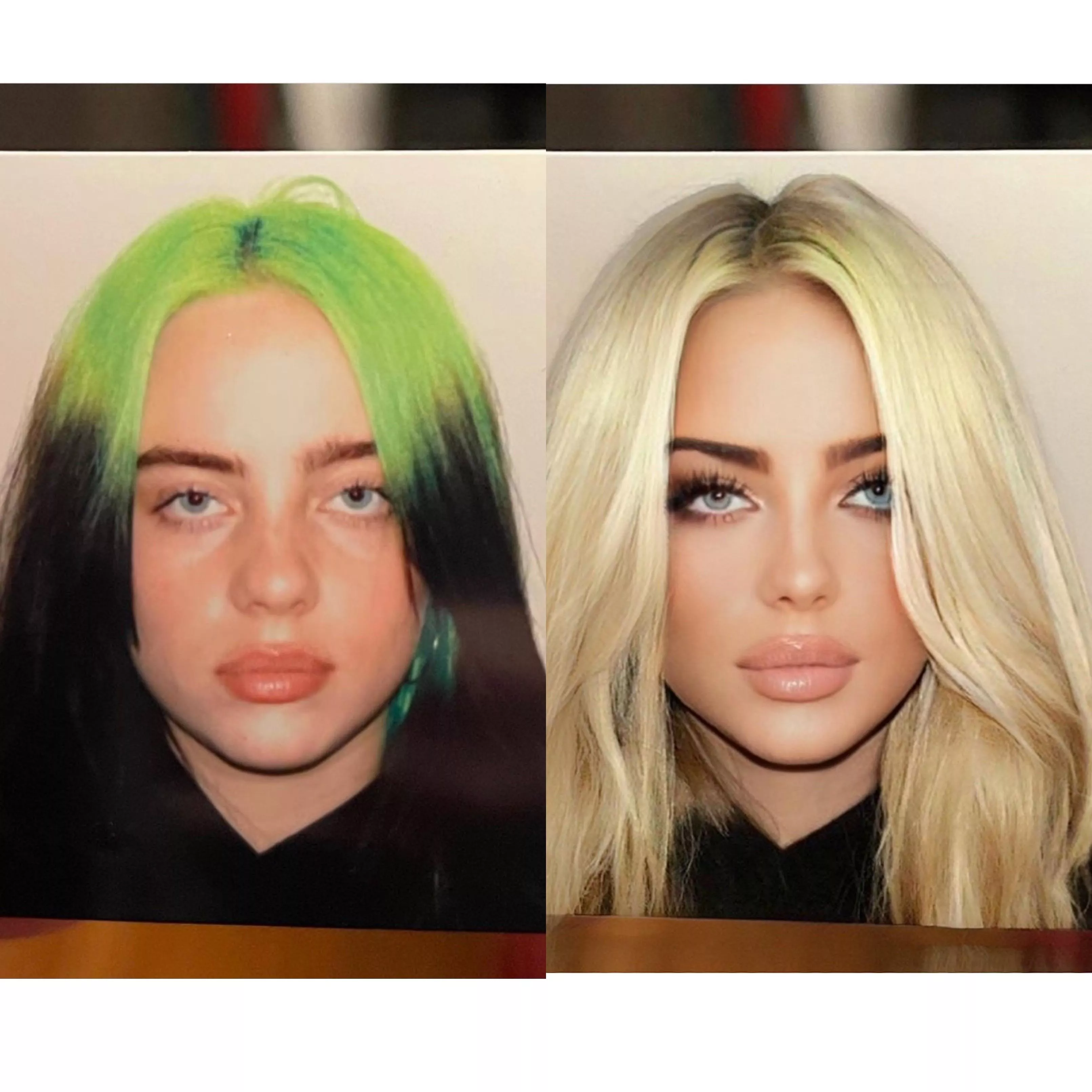 Billie Eilish Bimbofication Edit