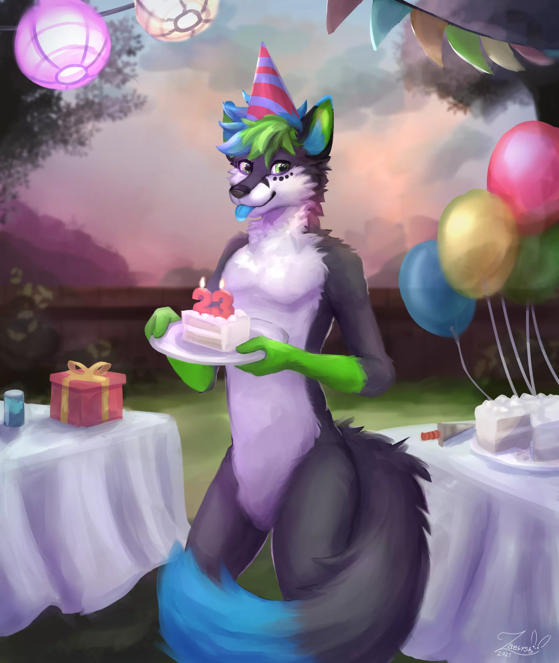 Birthday Fox