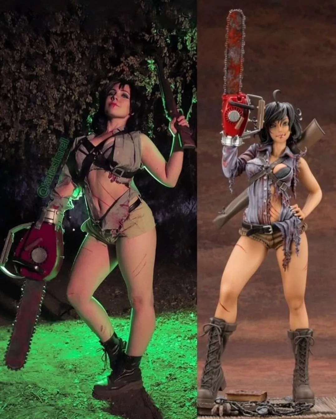 Bishoujo Ash Williams from The Evil Dead Series by simrell