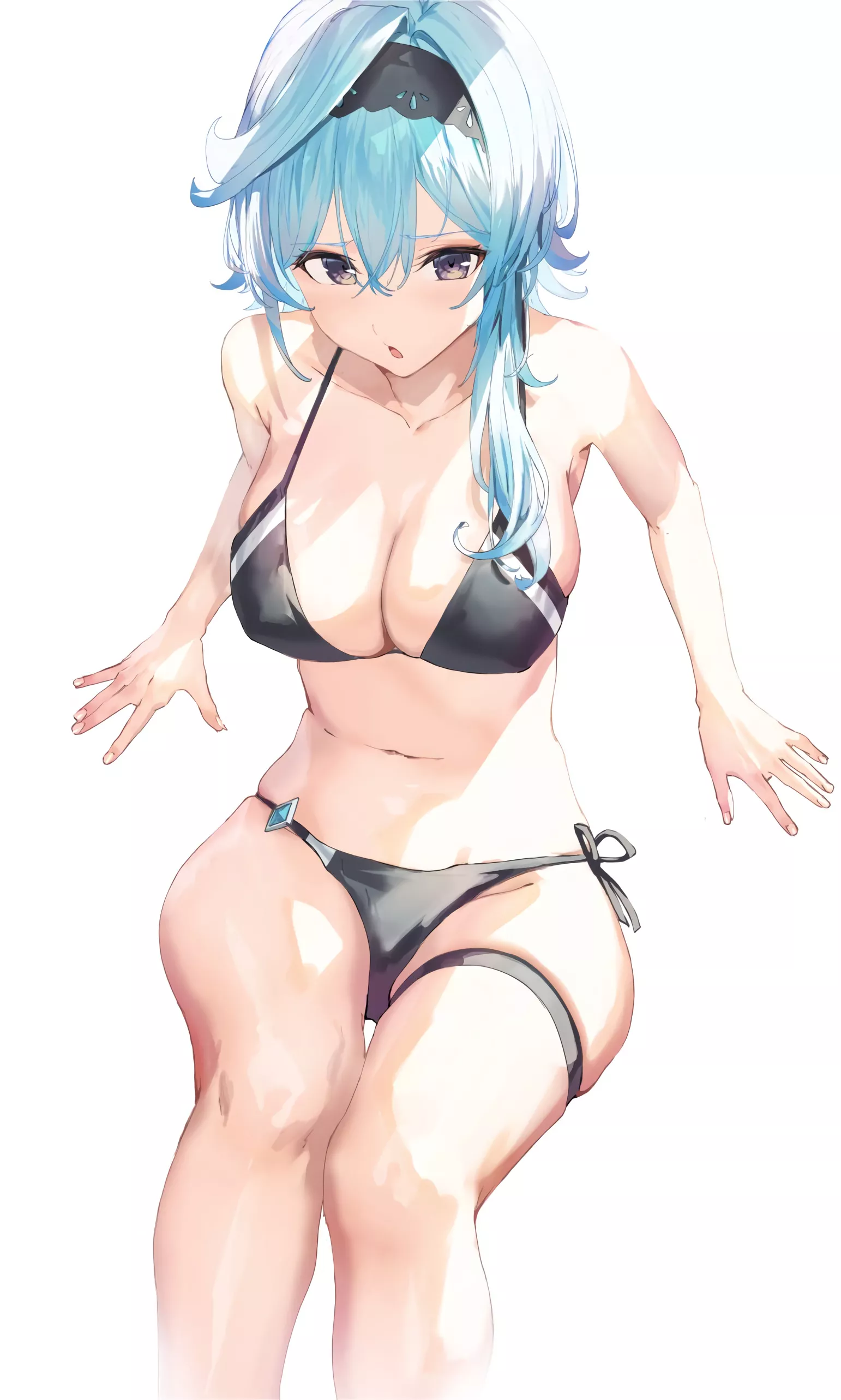 Black bikini [Genshin Impact]