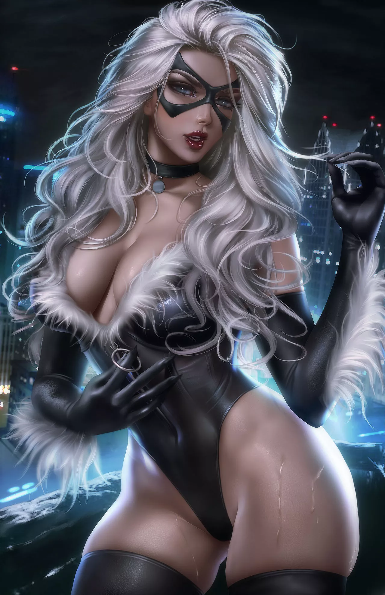 Black Cat Leotard (Logan Cure) [Marvel]