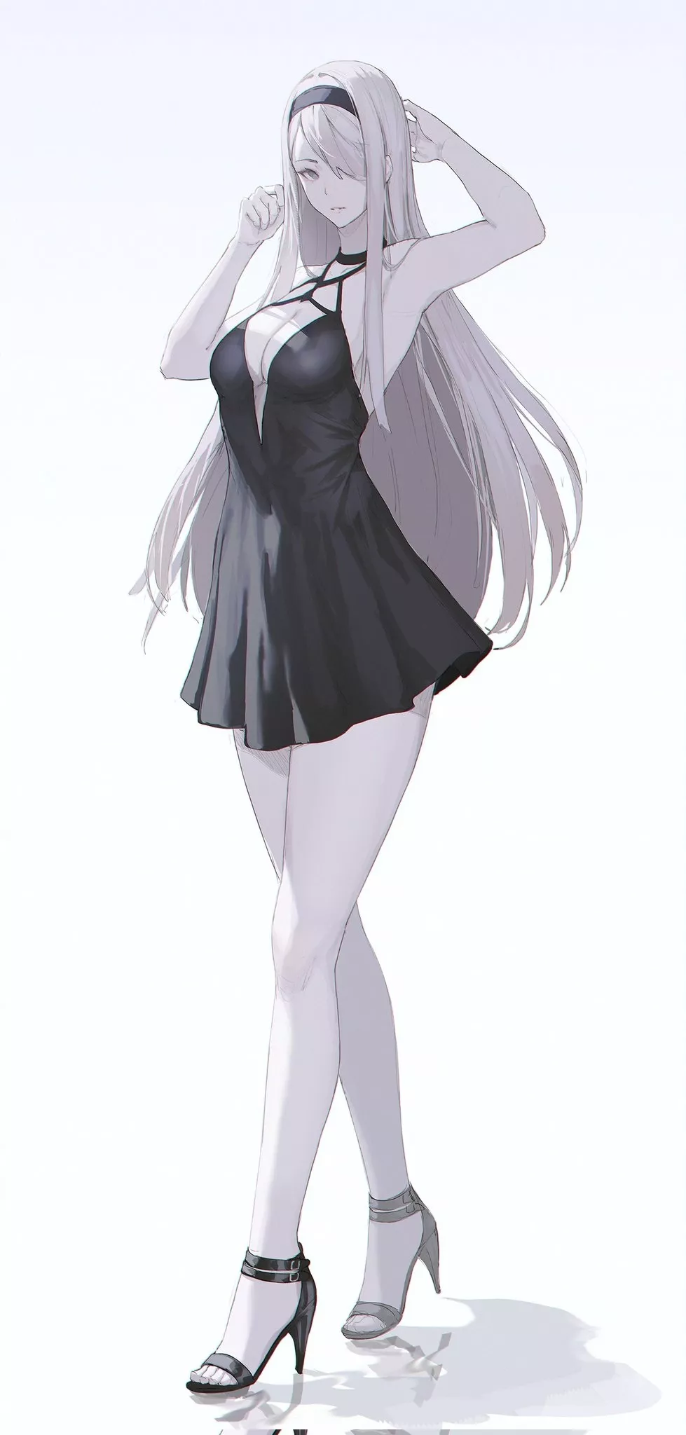 Black Dress [Artist's Rendition]