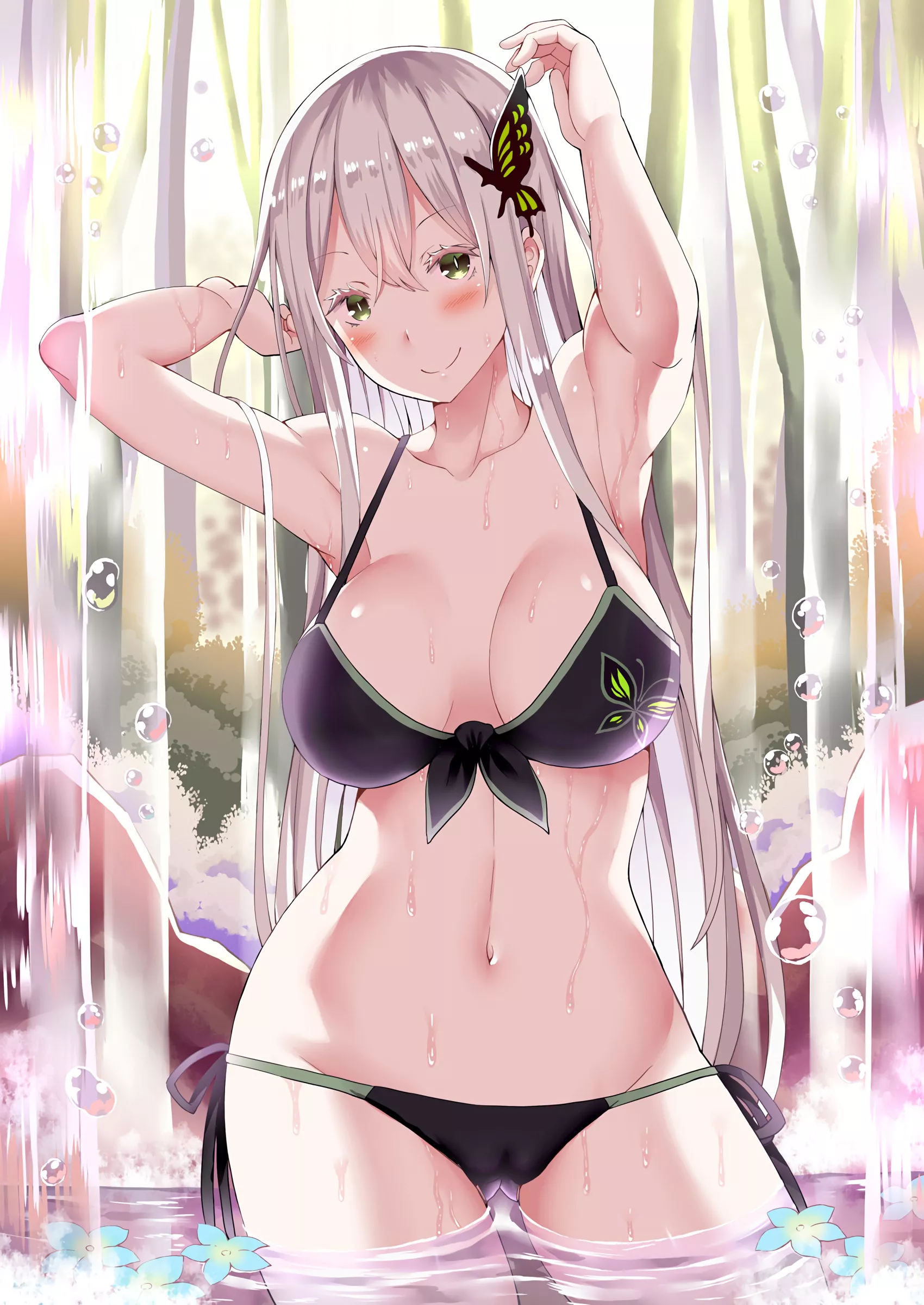 Black swimsuit [Re:Zero]