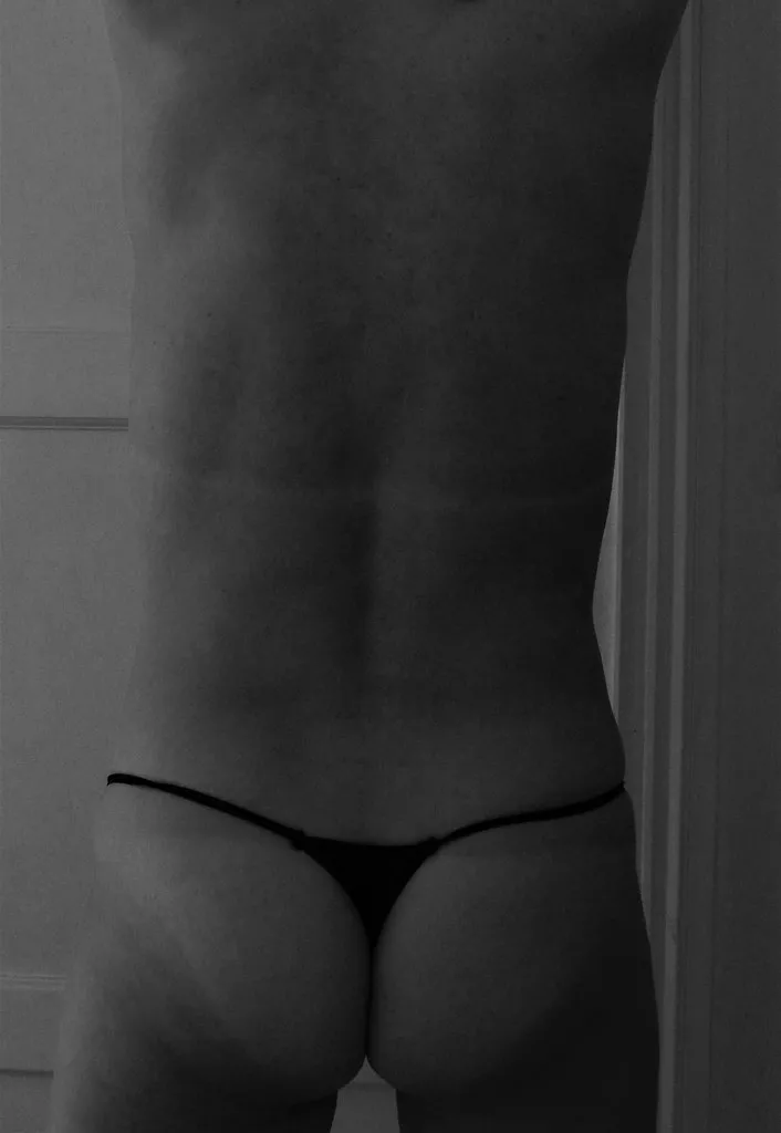 Black thong