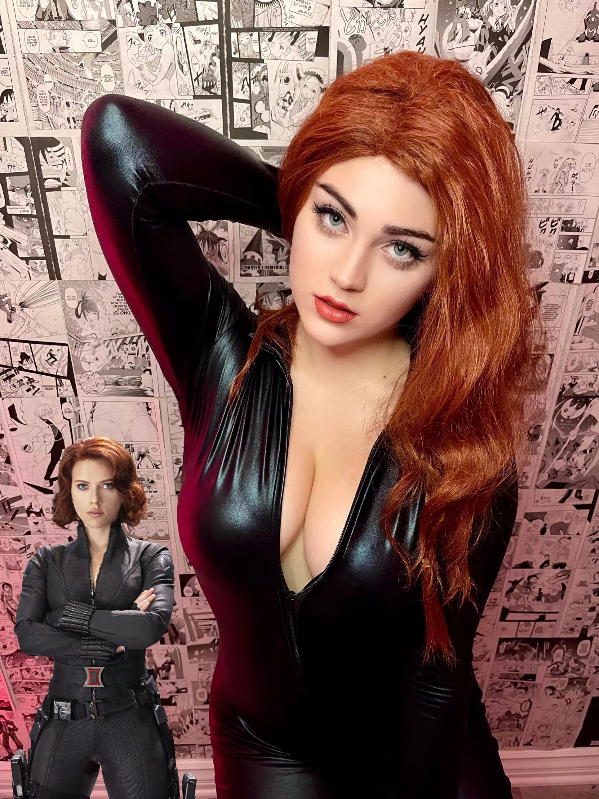 Black Widow Costest by Buttercupcosplays