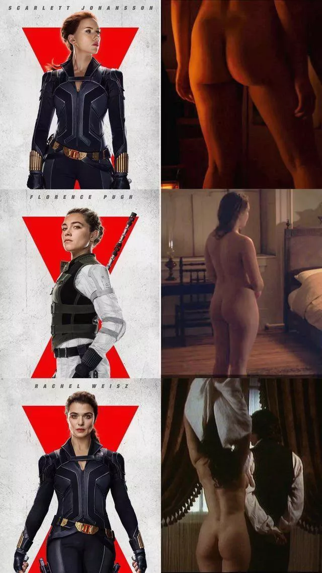 Black Widows On/Off (Scarlett Johansson, Florence Pugh & Rachel Weisz)