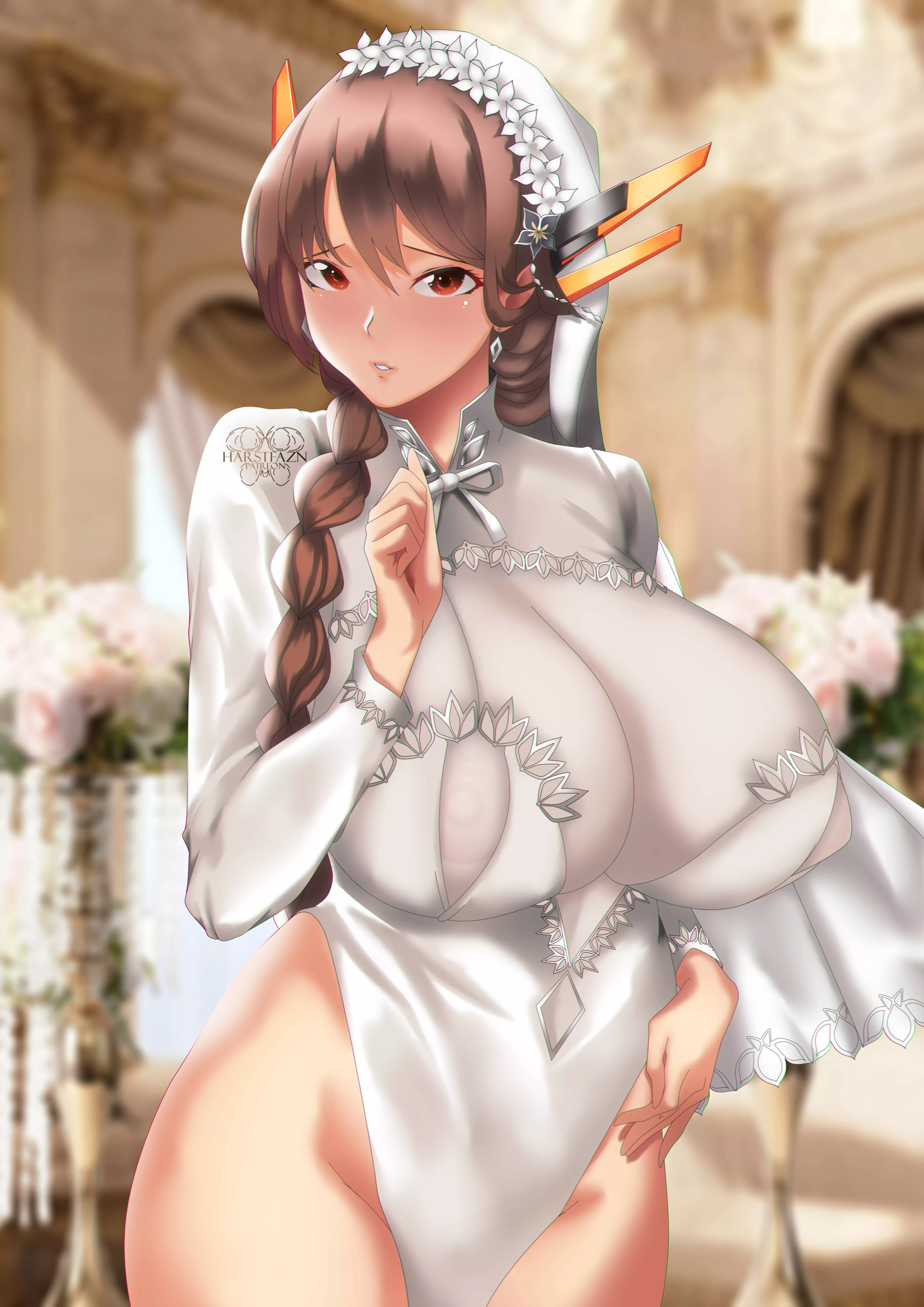 Black Wyrm Wedding Leotard (Harstfazn) [Last Origin]