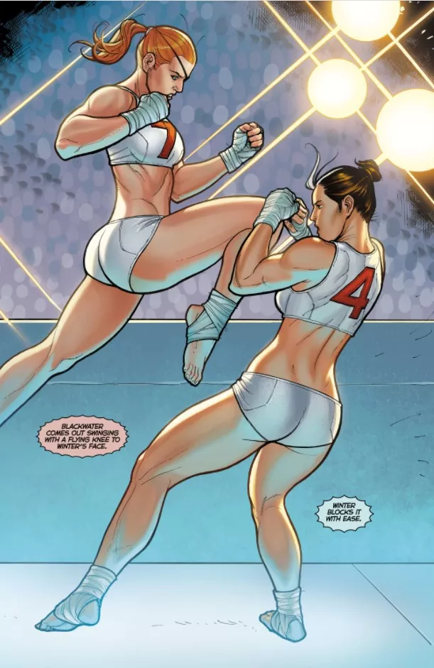 Blackwater Vs. Winter [Fight Girls #4]