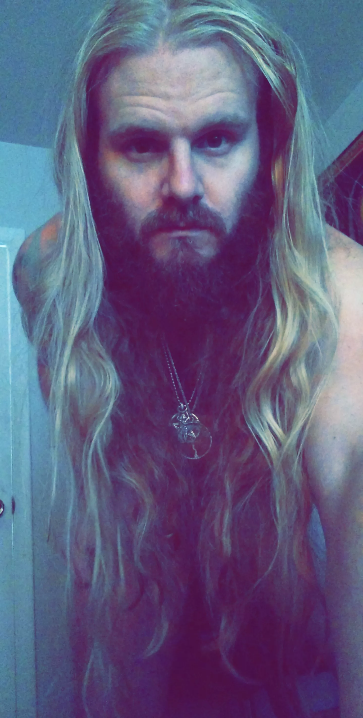 Blonde + beard