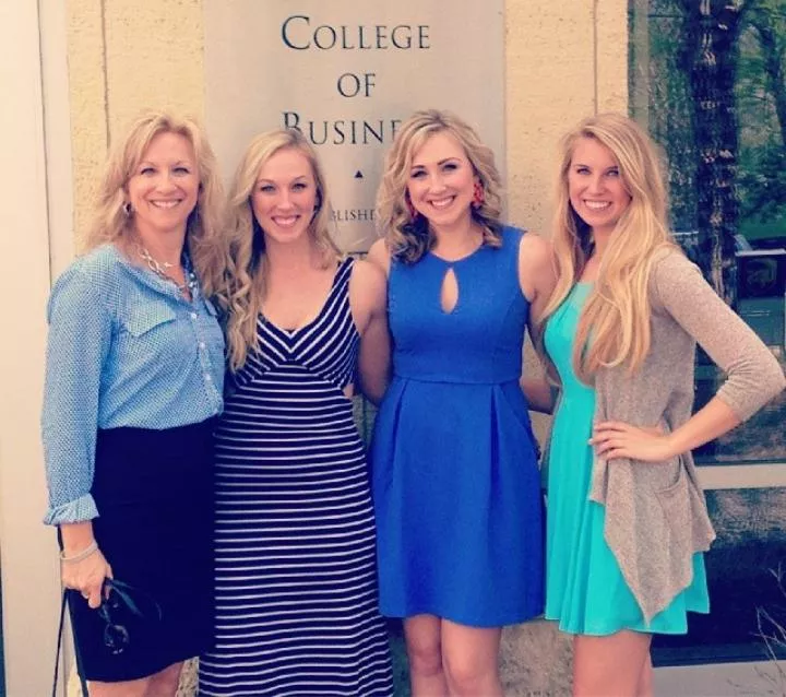 Blonde Mom and Daughters. What's your order?