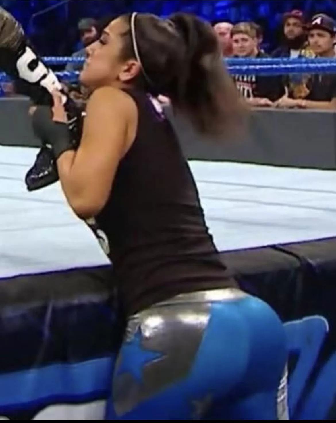 Blue bayley always gets takedown