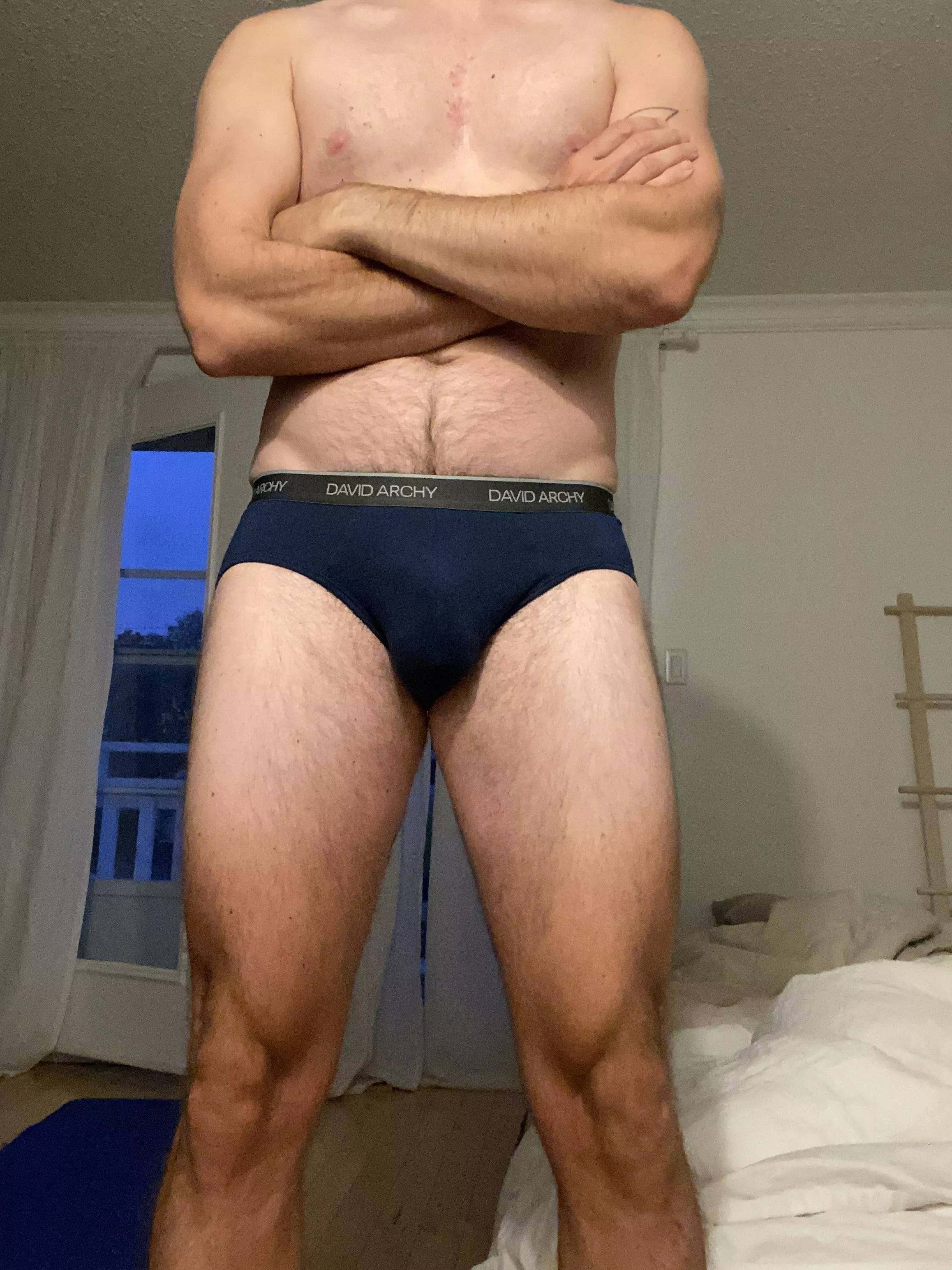 Blue briefs