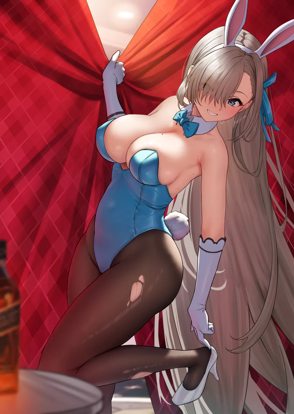 Blue bunny girl [Blue Archive]